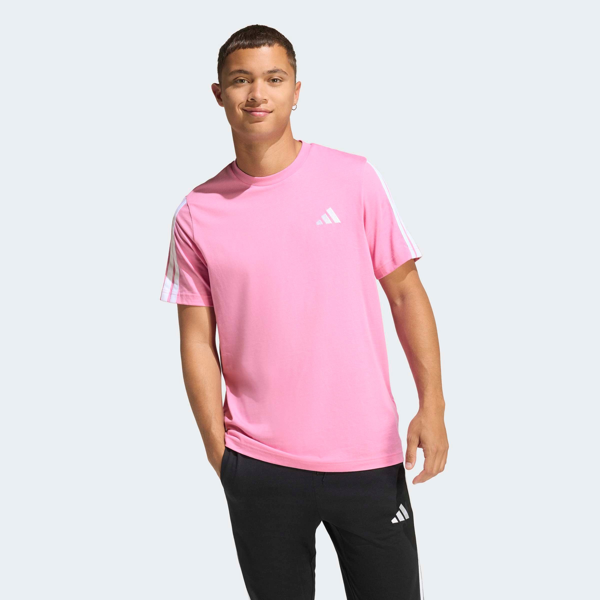 adidas Sportswear T-Shirt 3-STREIFEN günstig online kaufen