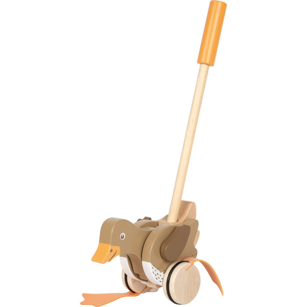Small Foot Nachziehspielzeug Schiebetier Ente mit beweglichem Kopf