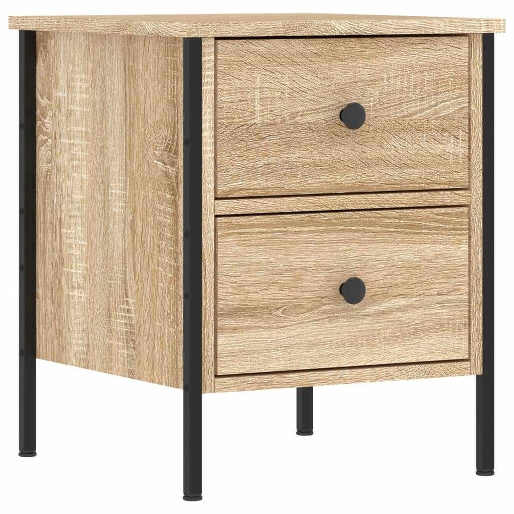 vidaXL Nachttisch Nachttisch Sonoma-Eiche 40x42x50 cm günstig online kaufen