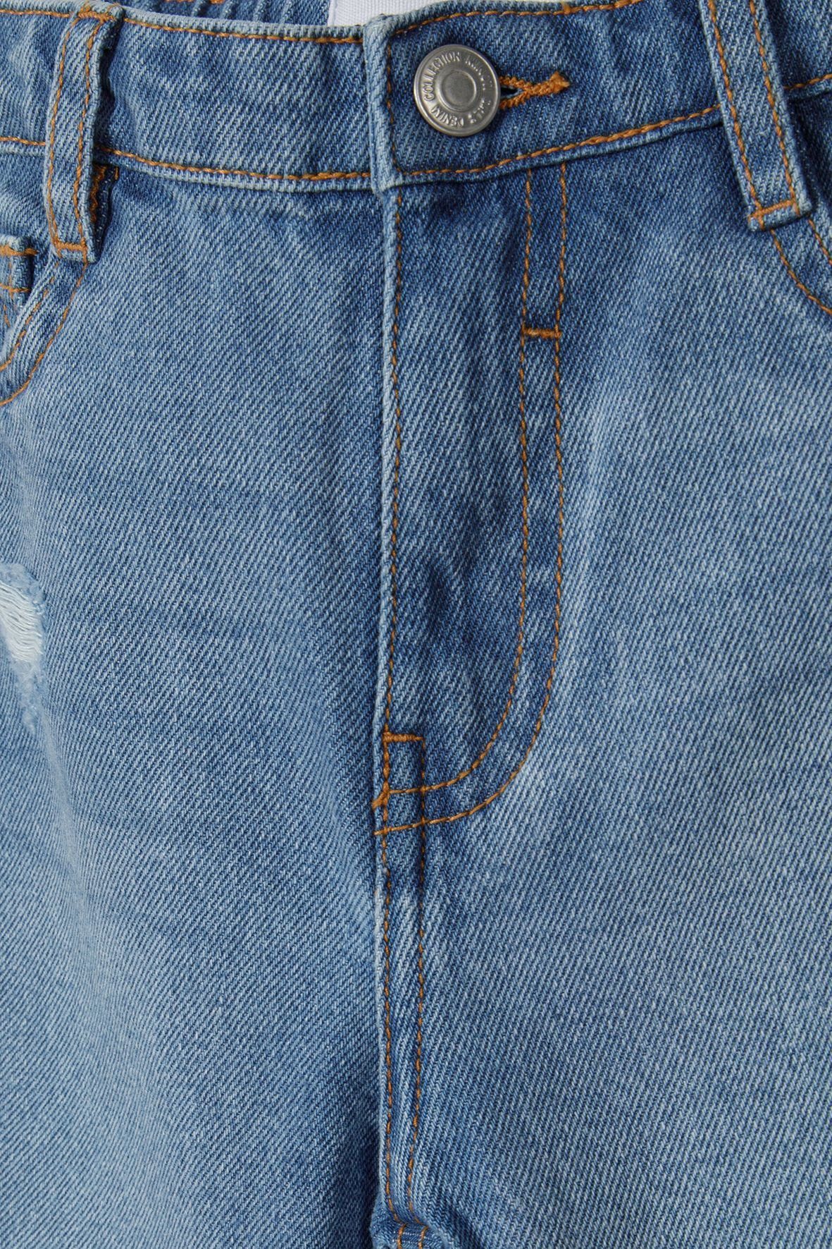 MINOTI Mom-Jeans mit bequemen Bein Blau (12m-14y)