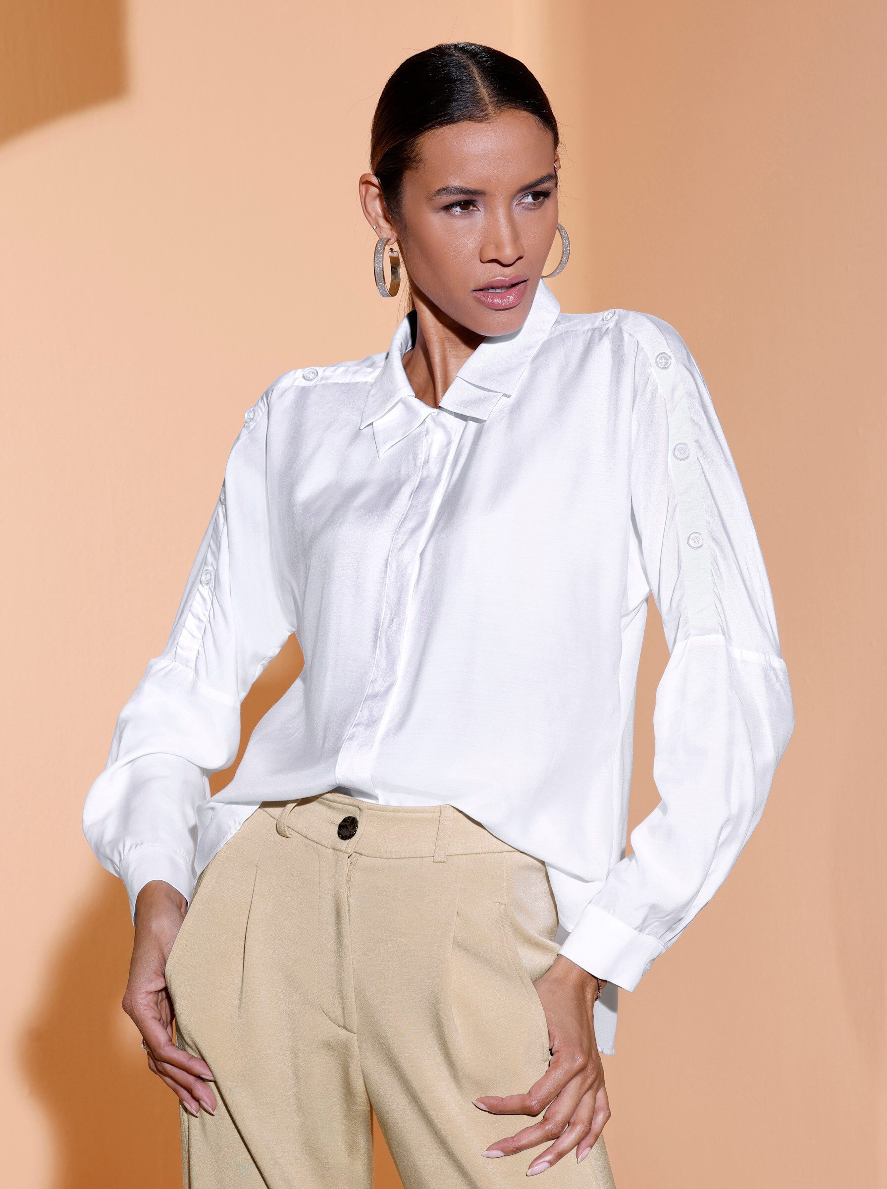 creation L Klassische Bluse Hemdbluse günstig online kaufen