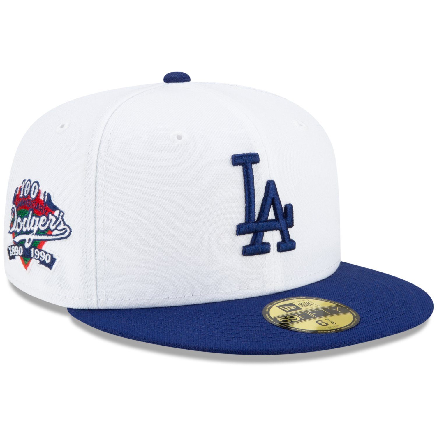 New ANNIVERSARY LA Era Fitted 100th 59Fifty Dodgers Cap