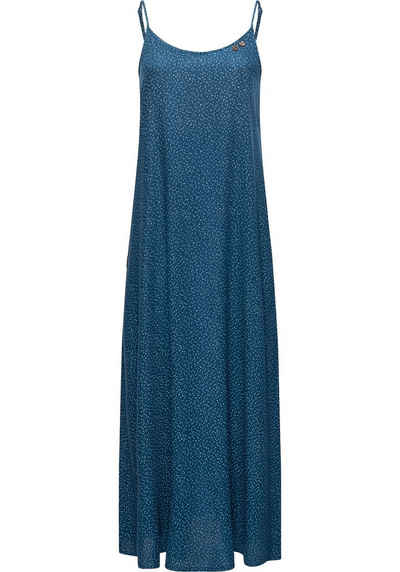 Ragwear Jerseykleid Ludvika stylisches Sommerkleid mit verstellbaren Spaghettiträgern