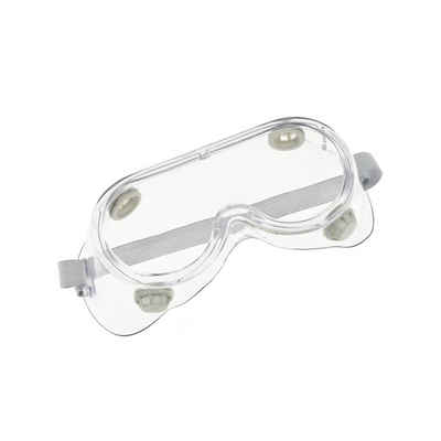 GEKO Arbeitsschutzbrille Schutzbrille belüftet transparent breit, (1St)