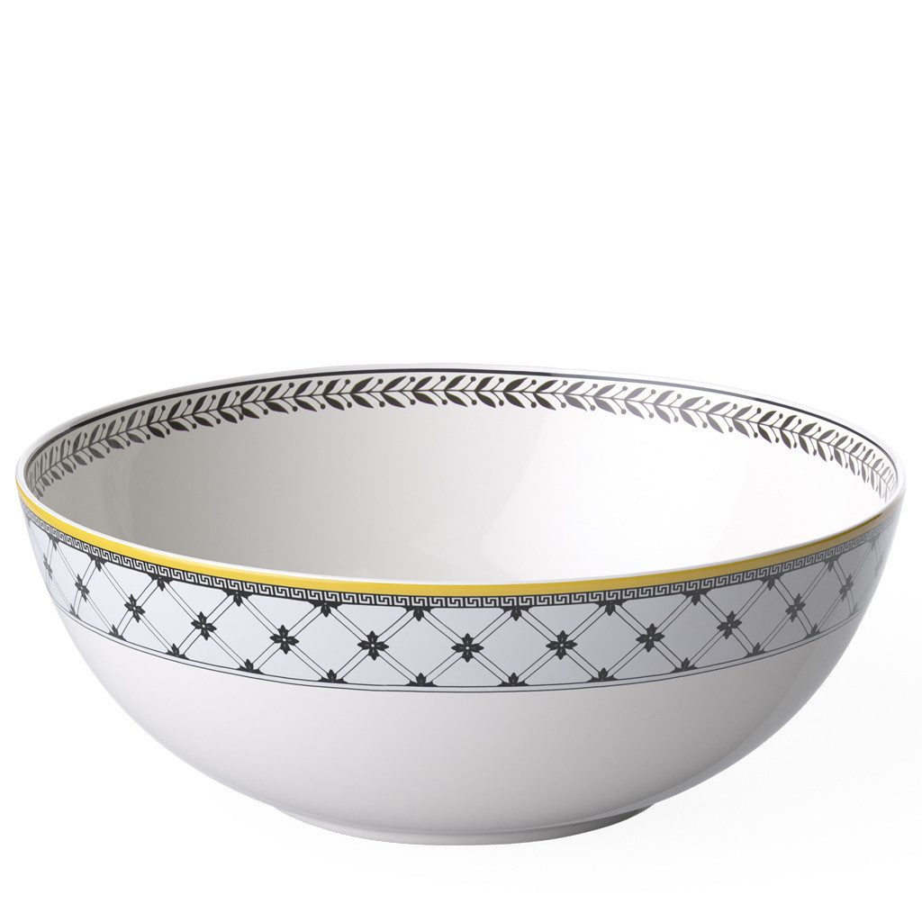 Villeroy & Boch Salatschüssel Audun Ferme Schüssel rund 20 cm, Porzellan, (1-tlg)