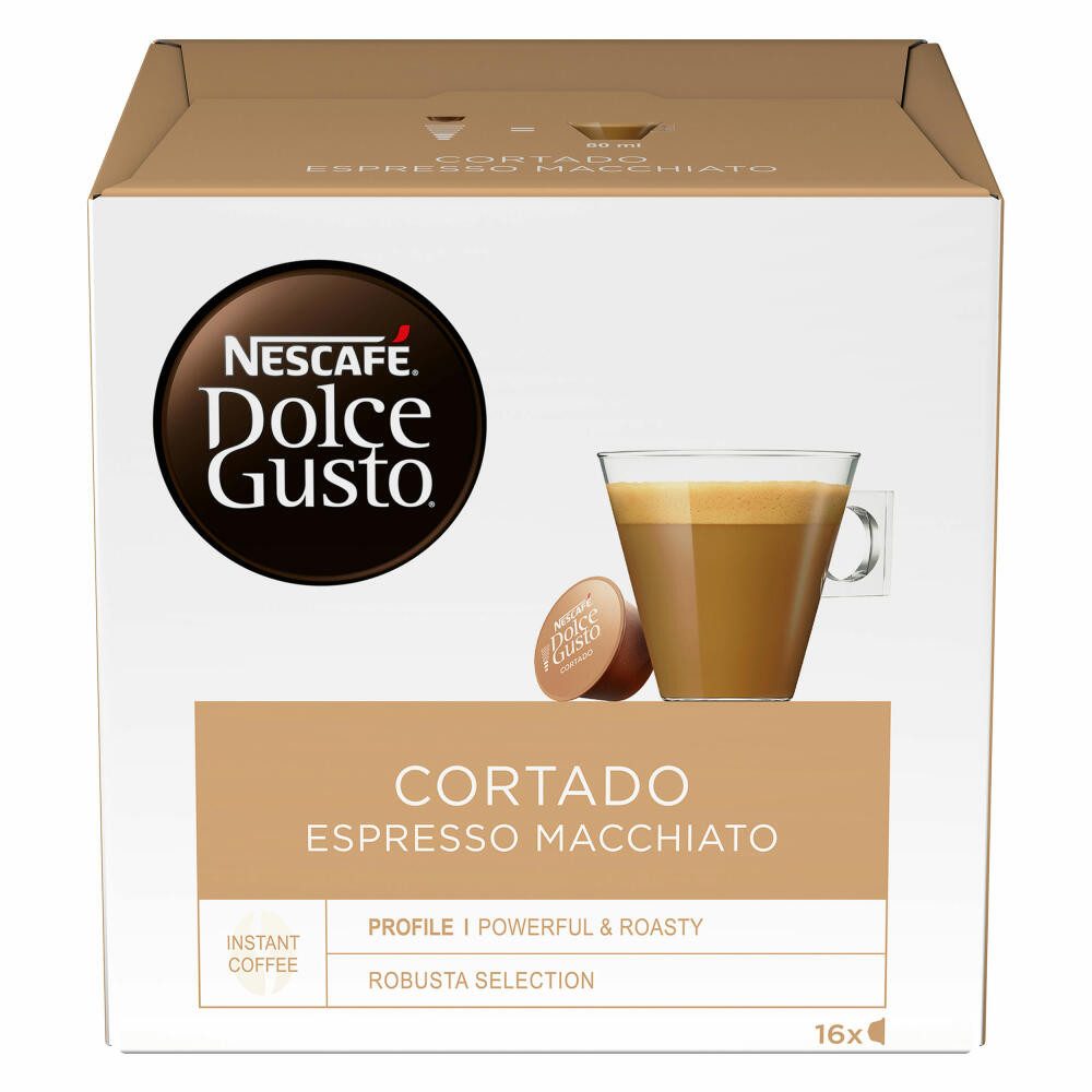 NESCAFÉ® Dolce Gusto® Kaffee Cortado Espresso Macchiato, 1 x