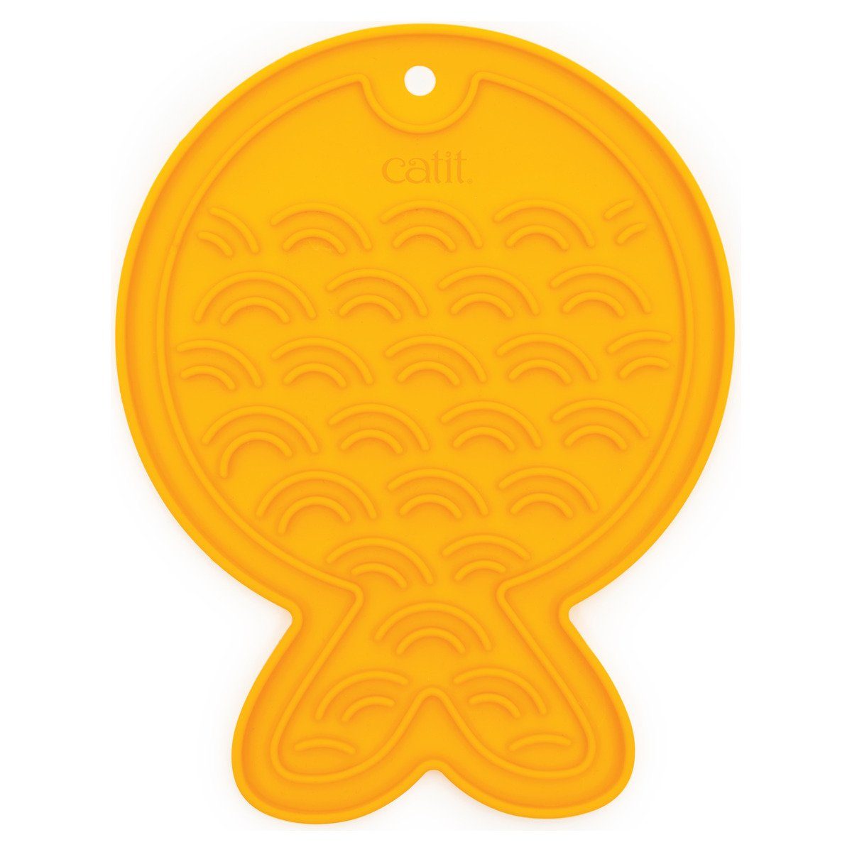 Catit Antischlingnapf Кормmatte Creamy Fisch gelb