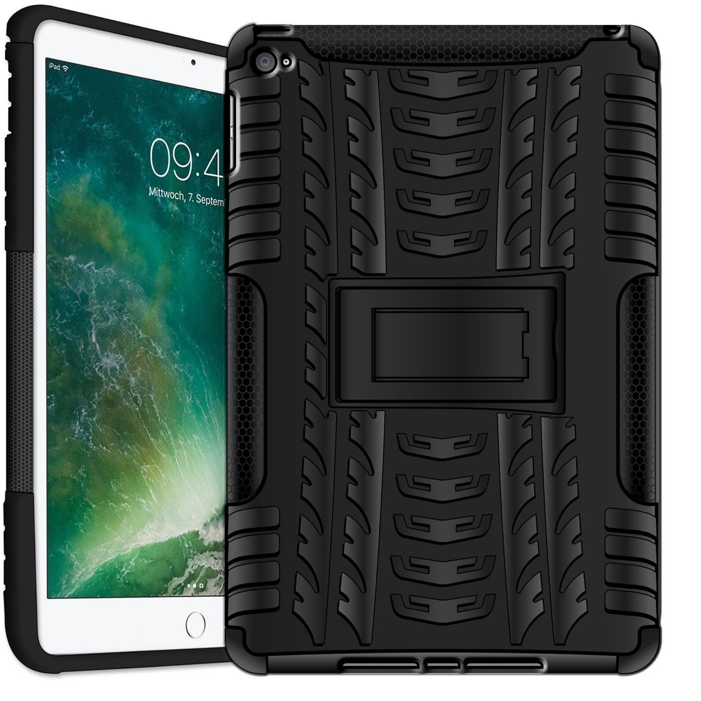CoolGadget Tablet-Hülle Hybrid Outdoor Hülle für Apple iPad Mini 4 7,9 Zoll,  Hülle massiv Outdoor Schutzhülle für iPad Mini 4 Tablet Case