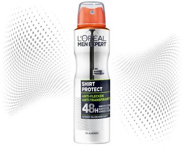 L'ORÉAL PARIS MEN EXPERT Deo-Spray Deo Spray Shirt Control 48h, Packung, 6-tlg.