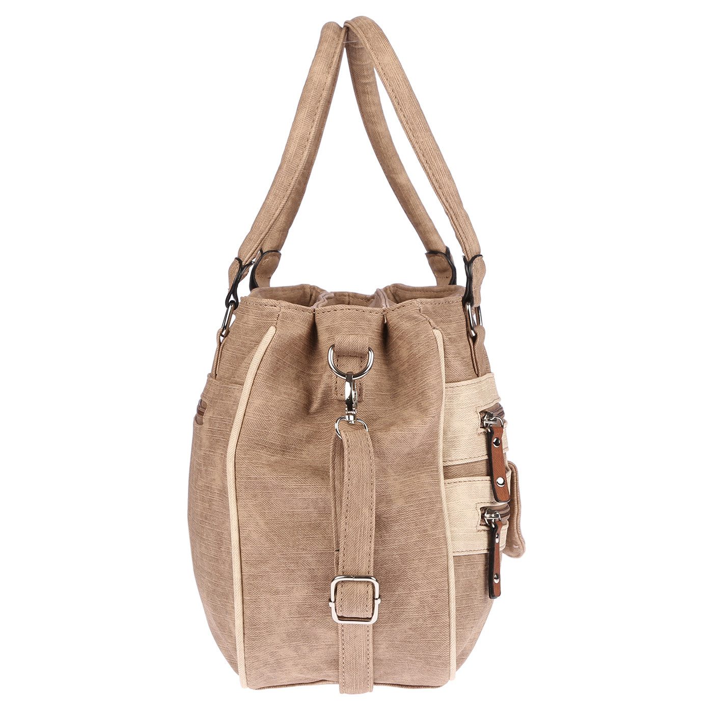 Christian Wippermann Henkeltasche Große Damen Tasche Umhängetasche Schultertasche (1 tlg), Henkeltasche