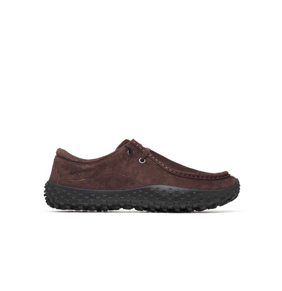 Merrell Minimal-Sneaker Wrapt Bungee (Veloursleder, wasserdicht) coffeebraun Barfußschuh