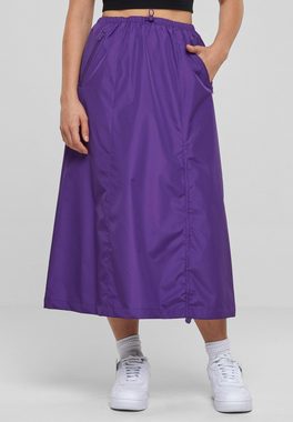 URBAN CLASSICS Sommerrock Urban Classics Damen Ladies Ripstop Parachute Midi Skirt (1-tlg)