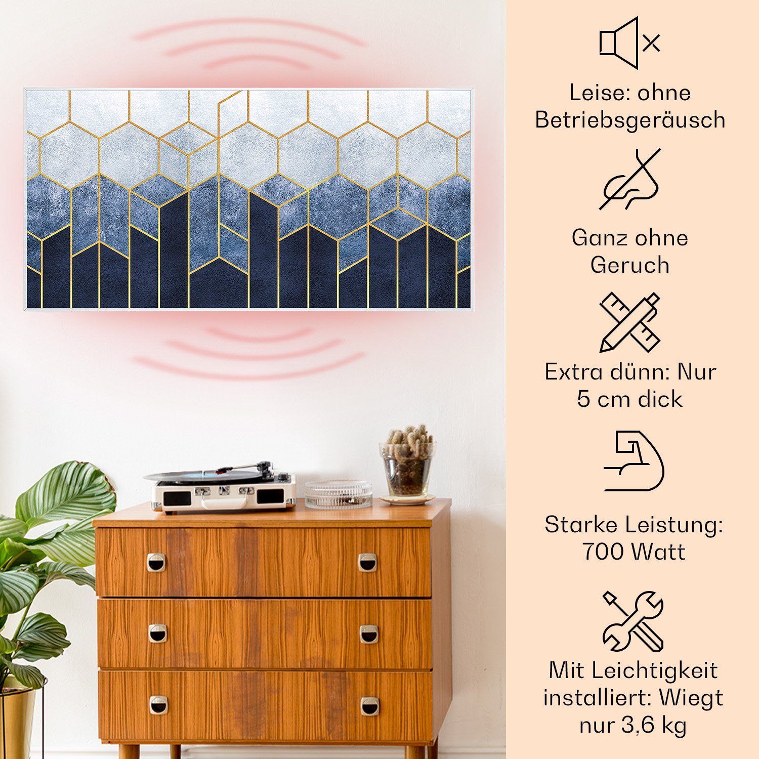 Klarstein Heizkörper Wonderwall Air Art Smart günstig online kaufen