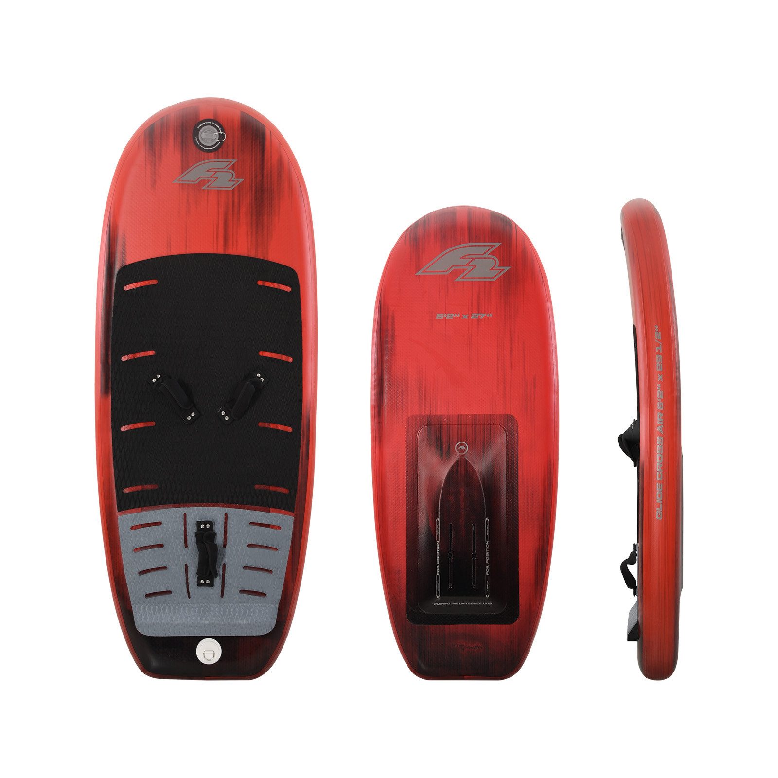 F2 Kiteboard F2 Set Glide Cross Air 140L + LTD Allround Foil 2000 + Glide Allround