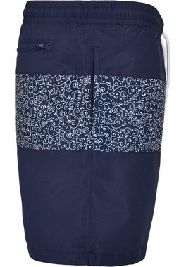 URBAN CLASSICS Badeshorts Urban Classics Herren Mid Block Pattern Swim Shorts