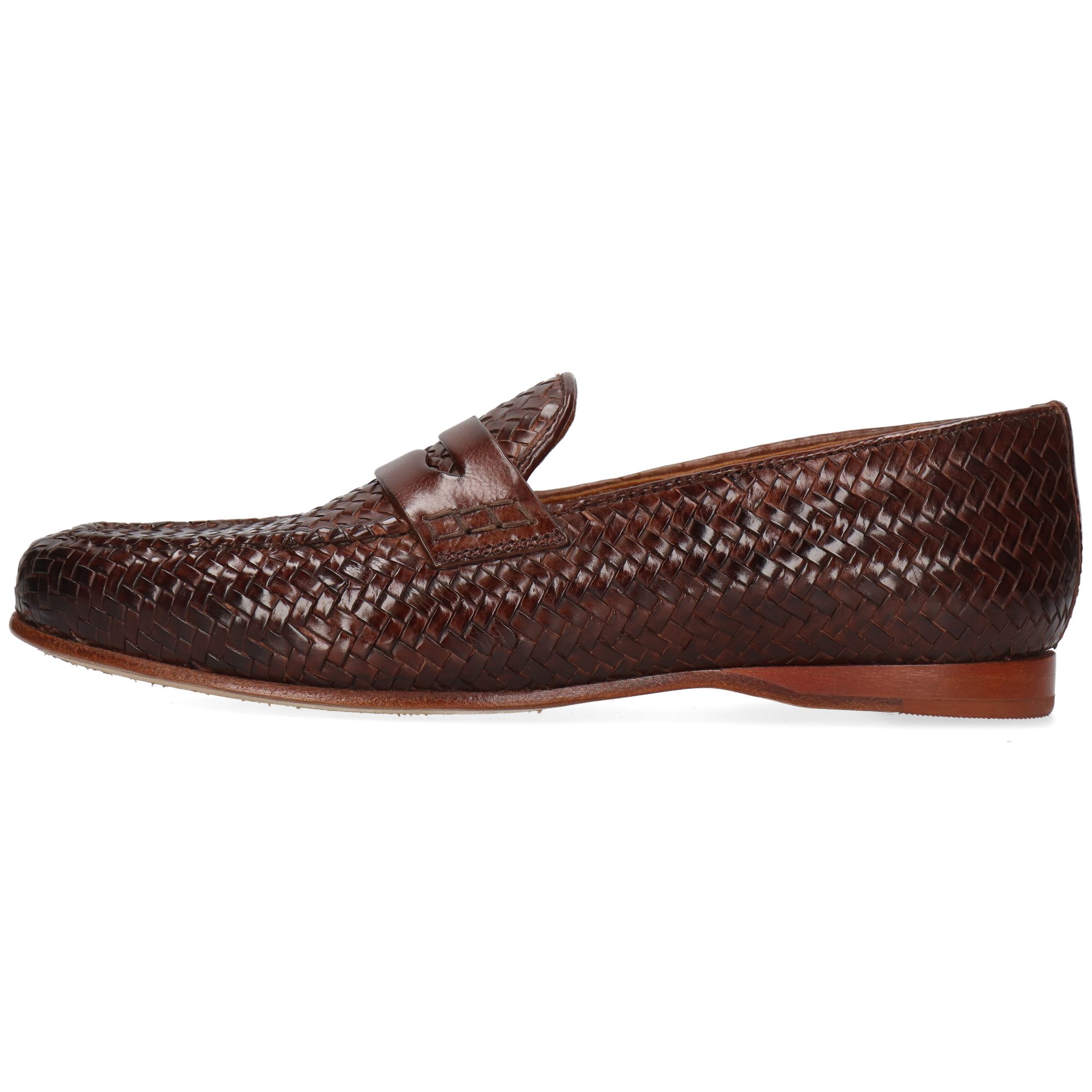 Melvin & Hamilton Julietta 7 Leder-Loafers für Damen Loafer Flache Absätze, Echtes Leder, Vegetabile Gerbung