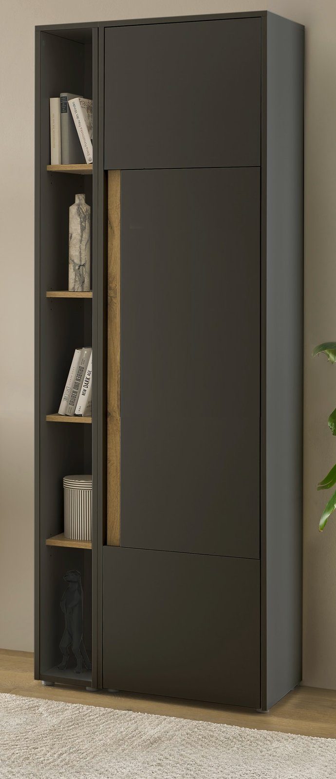 Furn.Design Aktenschrank Center (Büroschrank in grau günstig online kaufen