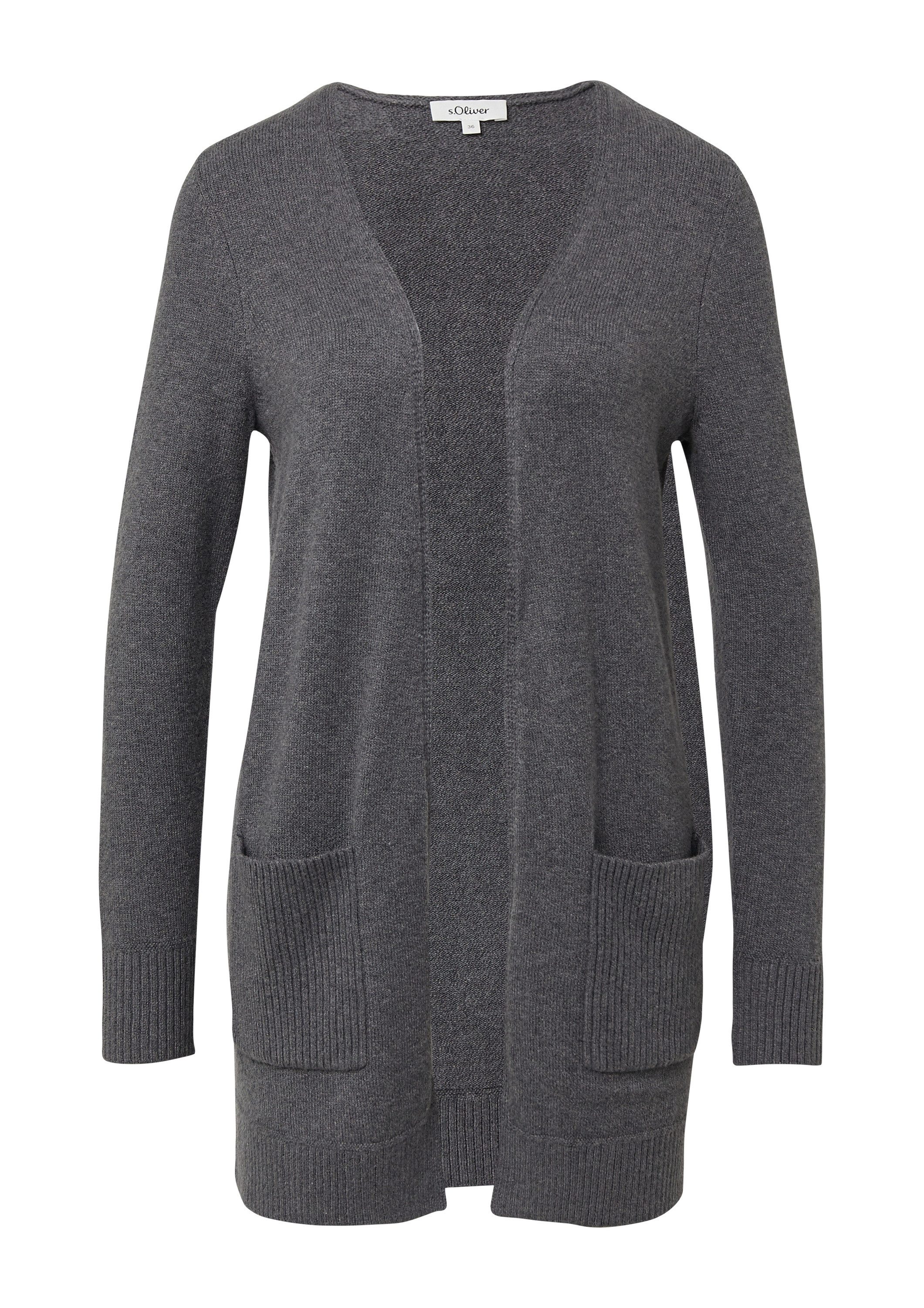 s.Oliver Cardigan Strickjacke Weiche Strickjacke mit günstig online kaufen