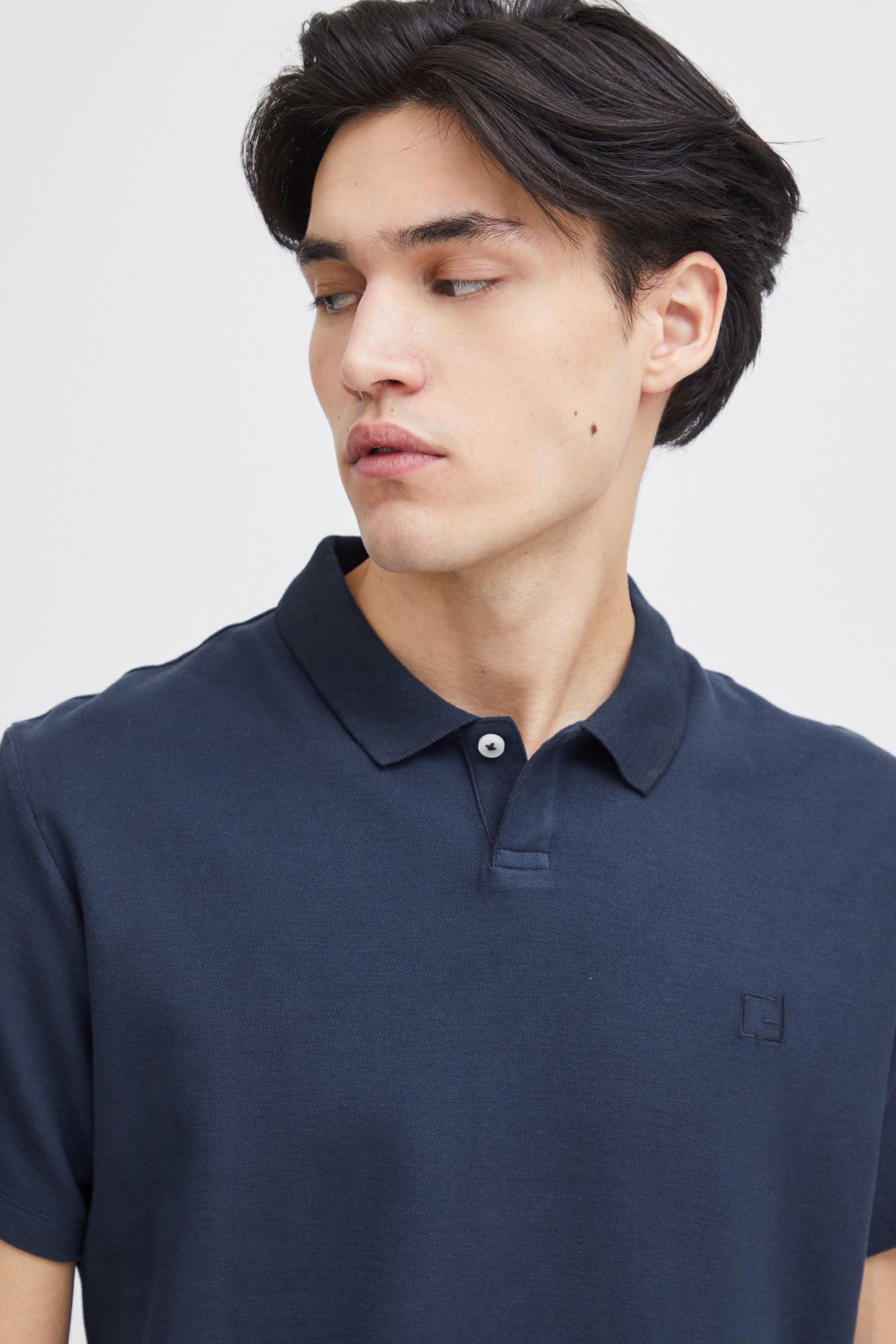 Casual Friday Poloshirt CFTristan Modernes Poloshirt mit Knopfleiste