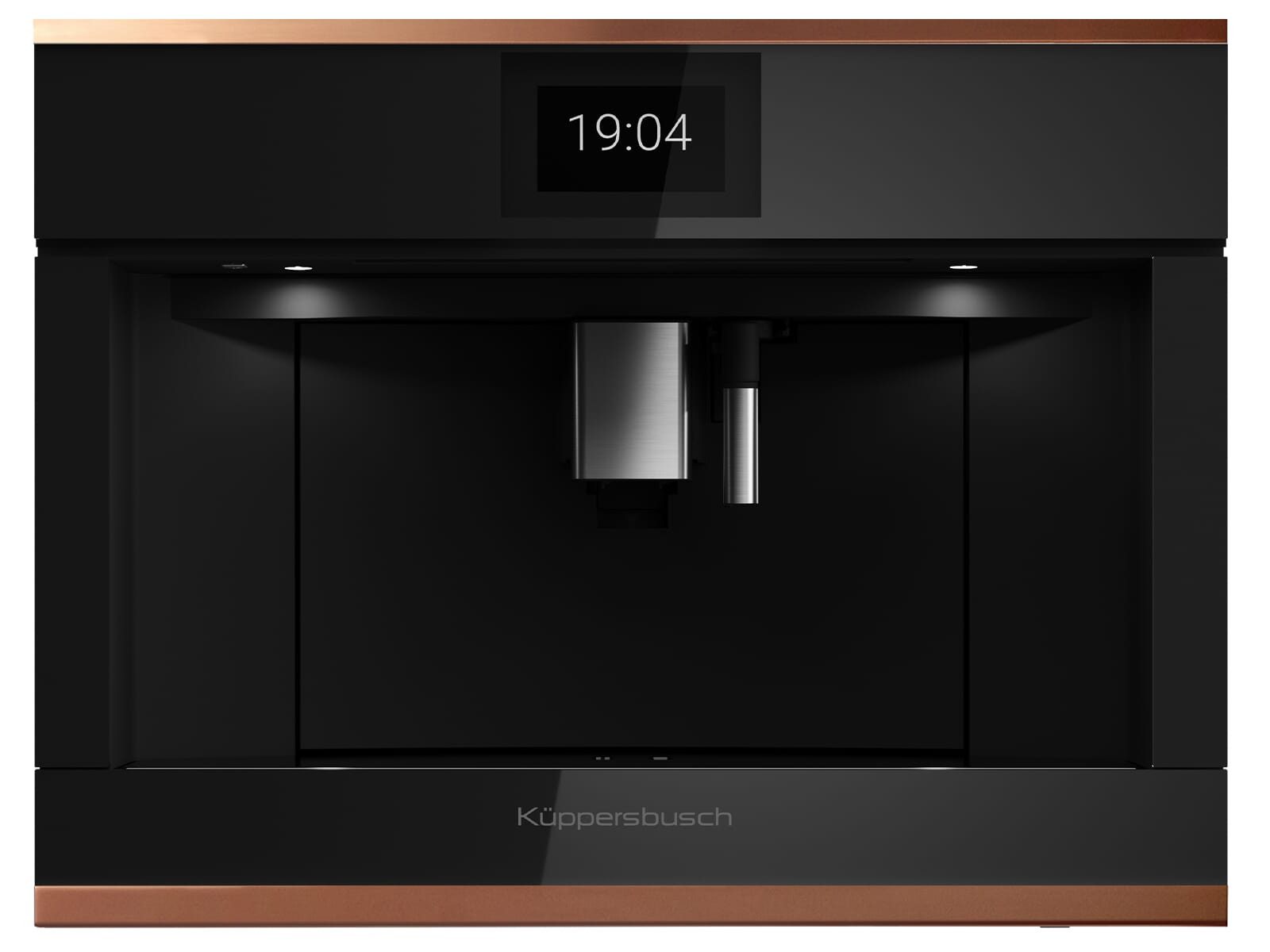 Küppersbusch Einbau-Kaffeevollautomat CKV6800.0S7, Milchaufschäumer,2-Tassen-Funktion