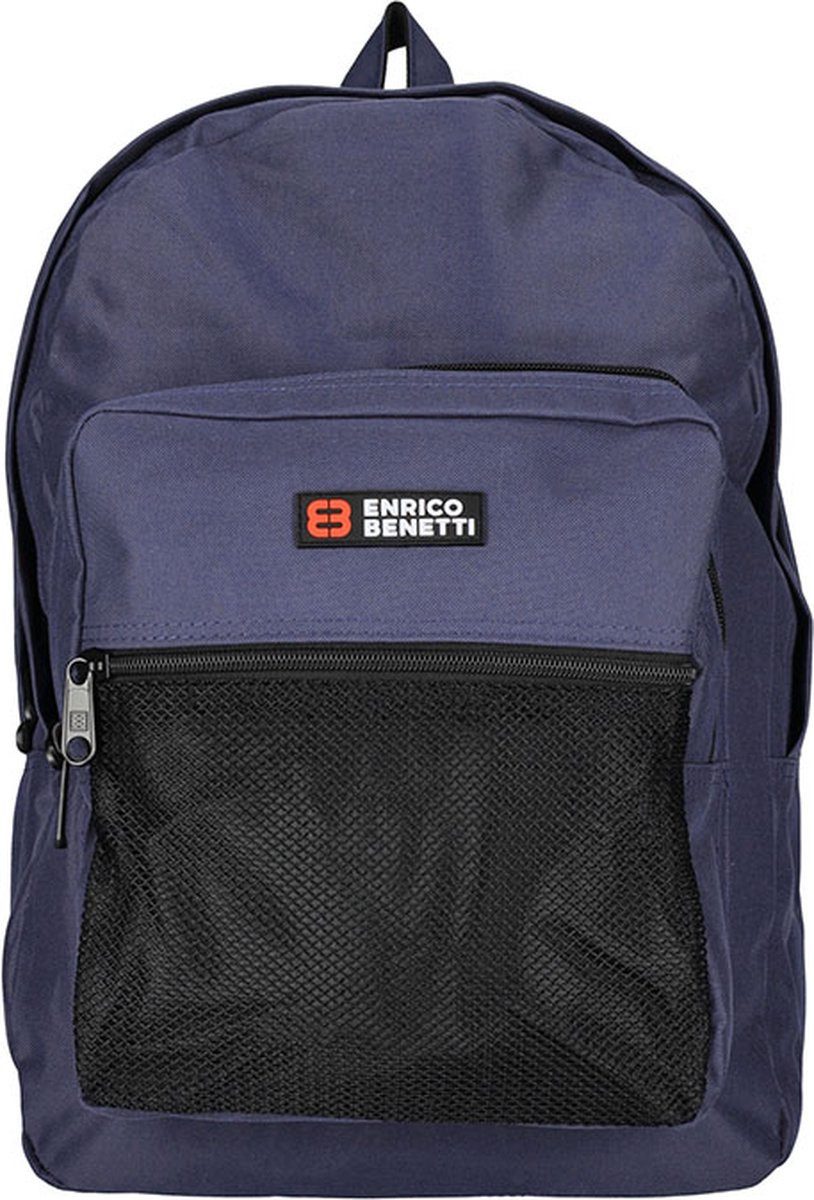 Enrico Benetti Cityrucksack Amsterdam Laptoprucksack 15 inch Petrol, inkl. Laptopfach