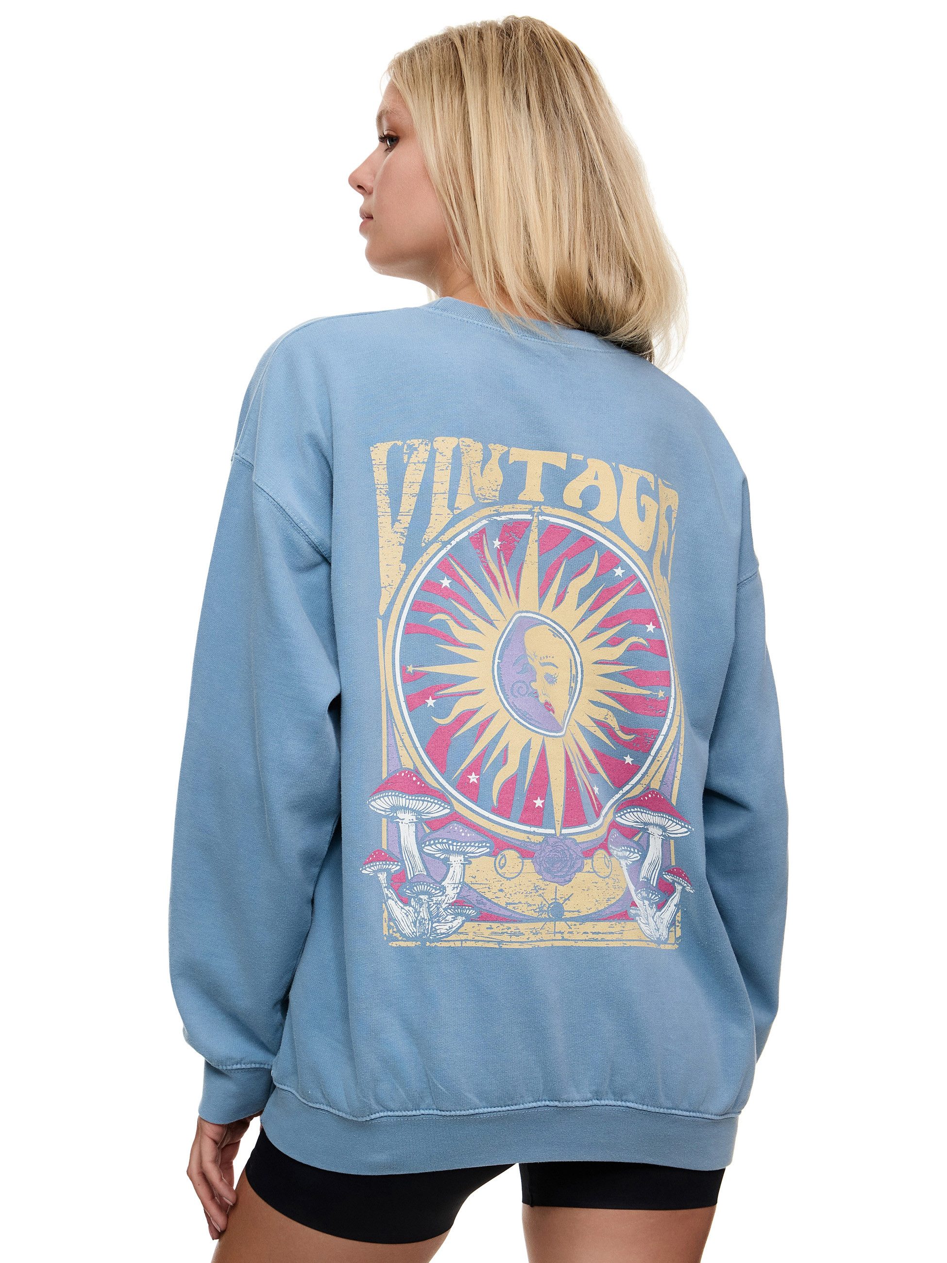 Worldclassca Sweatshirt Worldclassca Oversized Sweatshirt VINTAGE günstig online kaufen