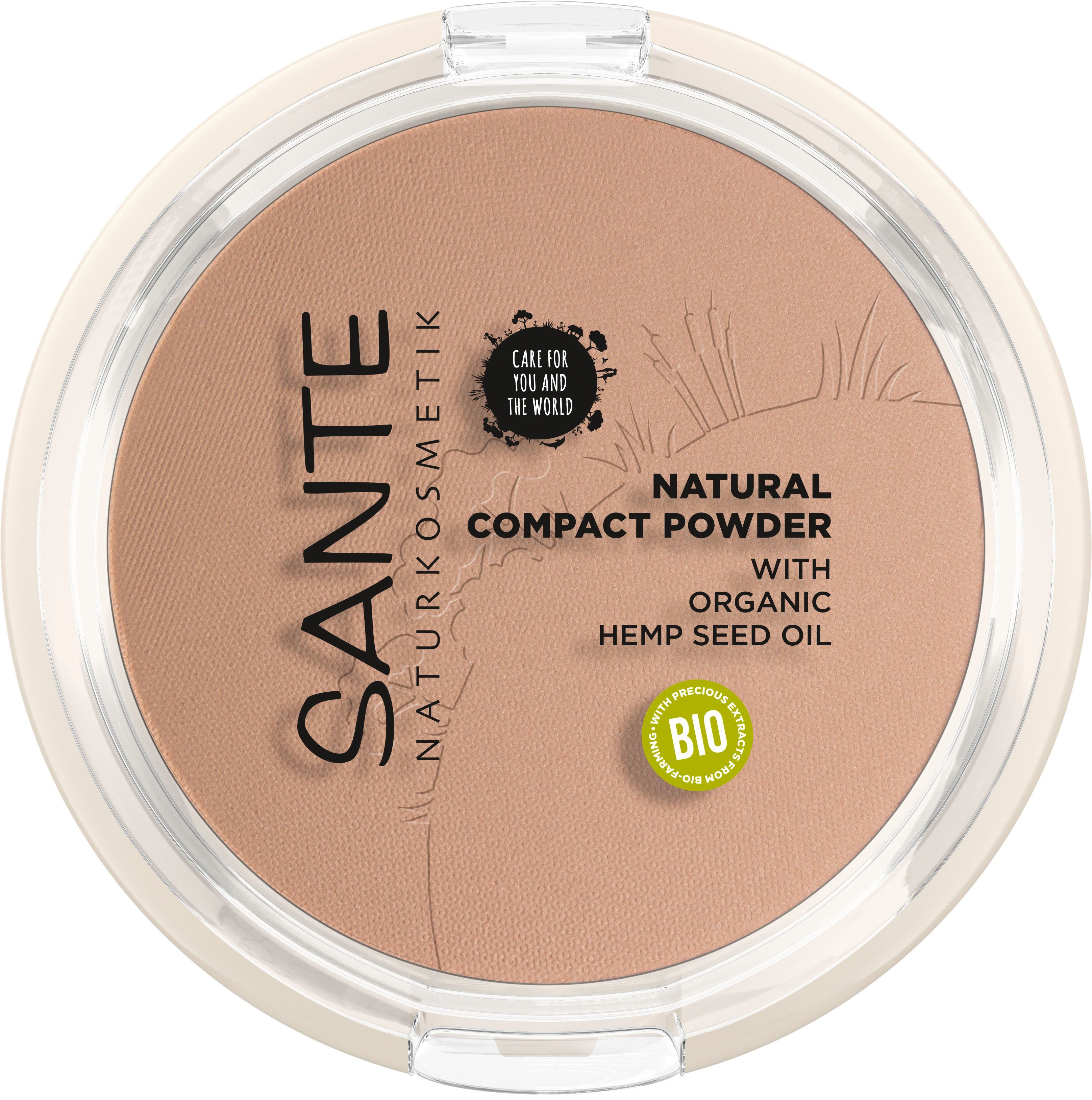 SANTE Puder Neutral Beige Natural 02 Compact Powder