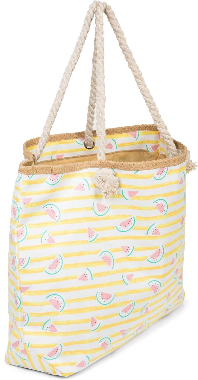 styleBREAKER Strandtasche Strandtasche mit Streifen und günstig online kaufen