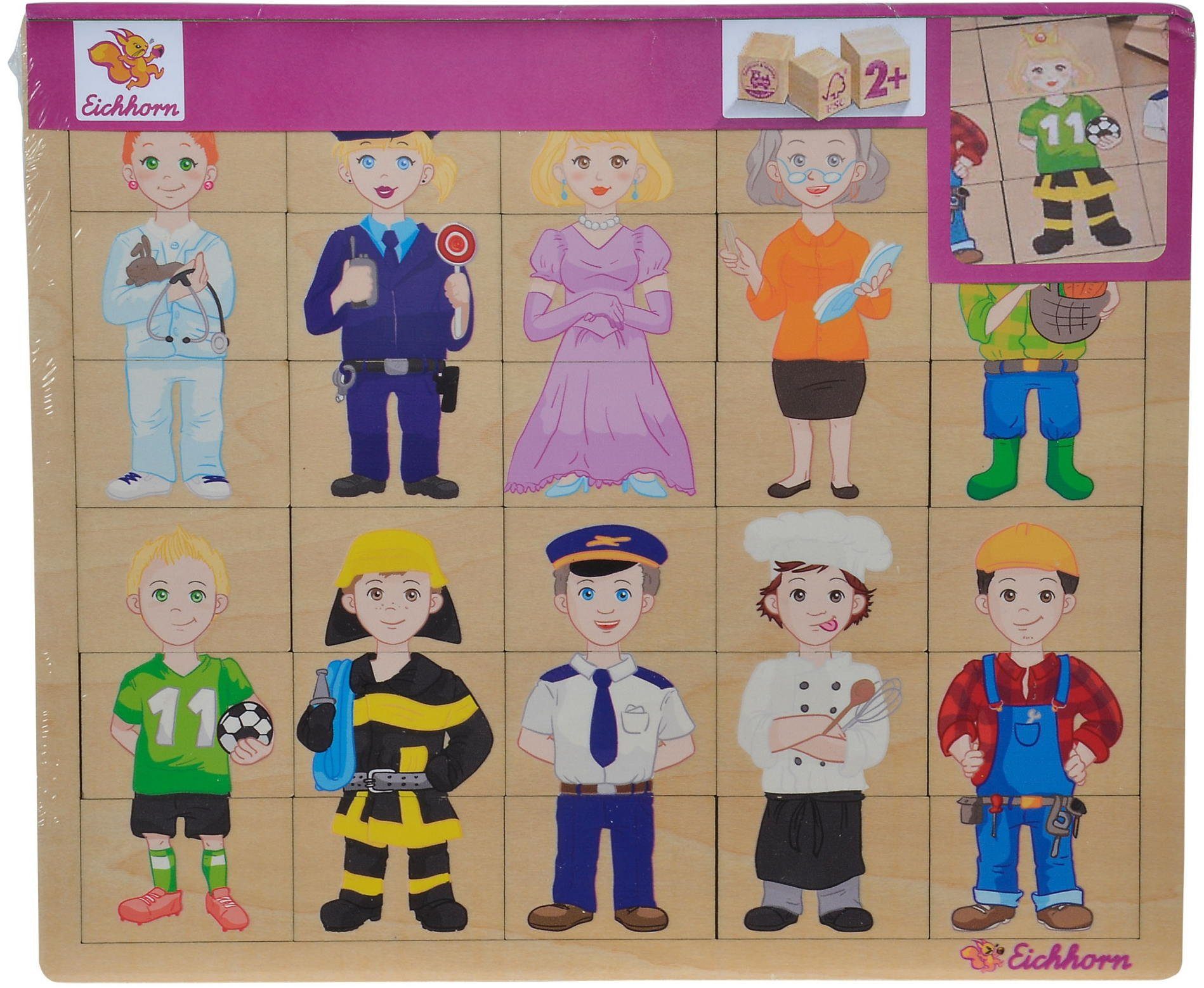 Eichhorn Puzzle 30 Teile Kinder Einlegepuzzle günstig online kaufen
