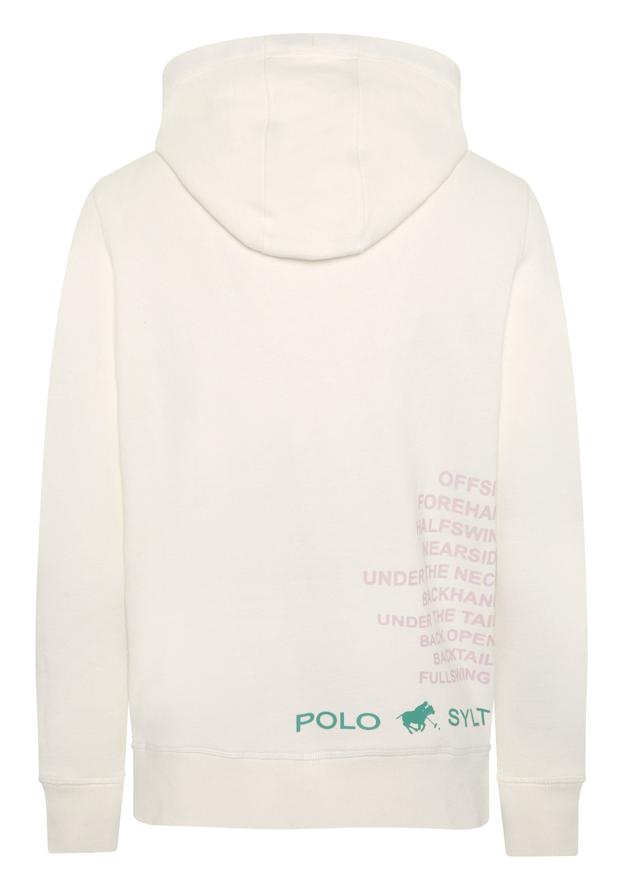 Polo Marshmallow Baumwollmischung softer Sweatjacke aus Sylt 11-4300