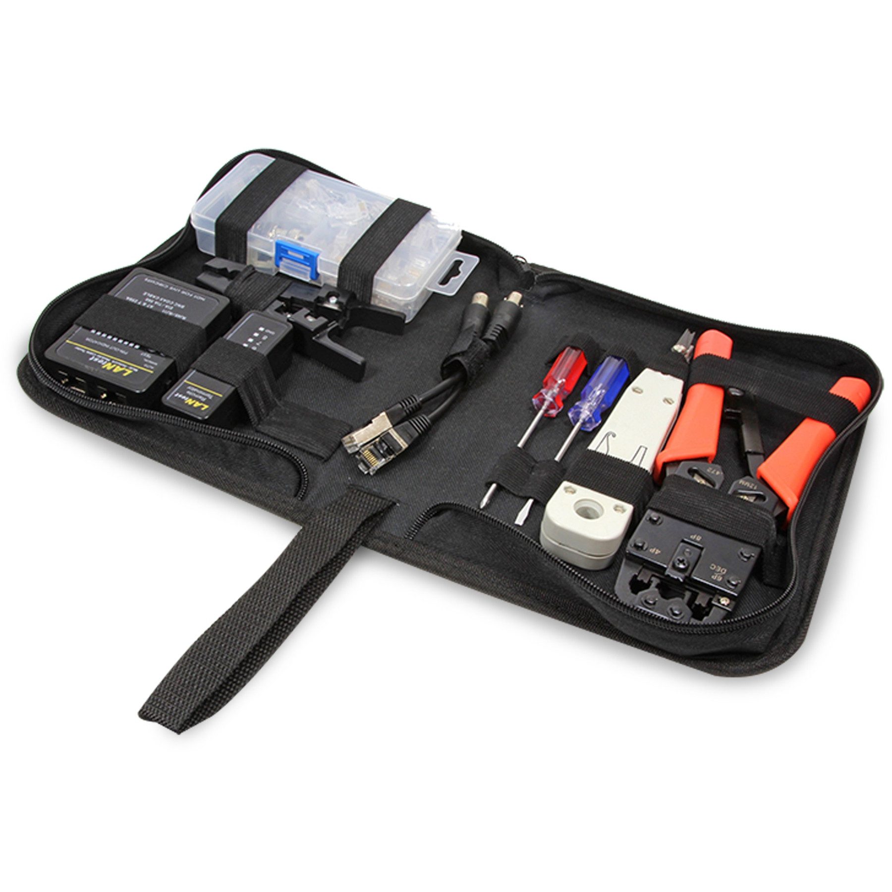 LOGILINK Netzwerk Werkzeug-Set WZ0030 Netzwerk-Adapter