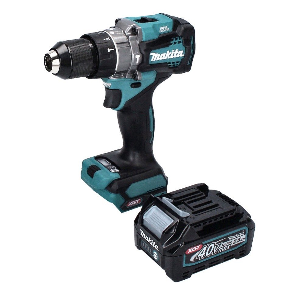 Makita Akku-Schlagbohrschrauber HP 001 GD1 Akku Schlagbohrschrauber 40 V max. 140 Nm XGT Brushless