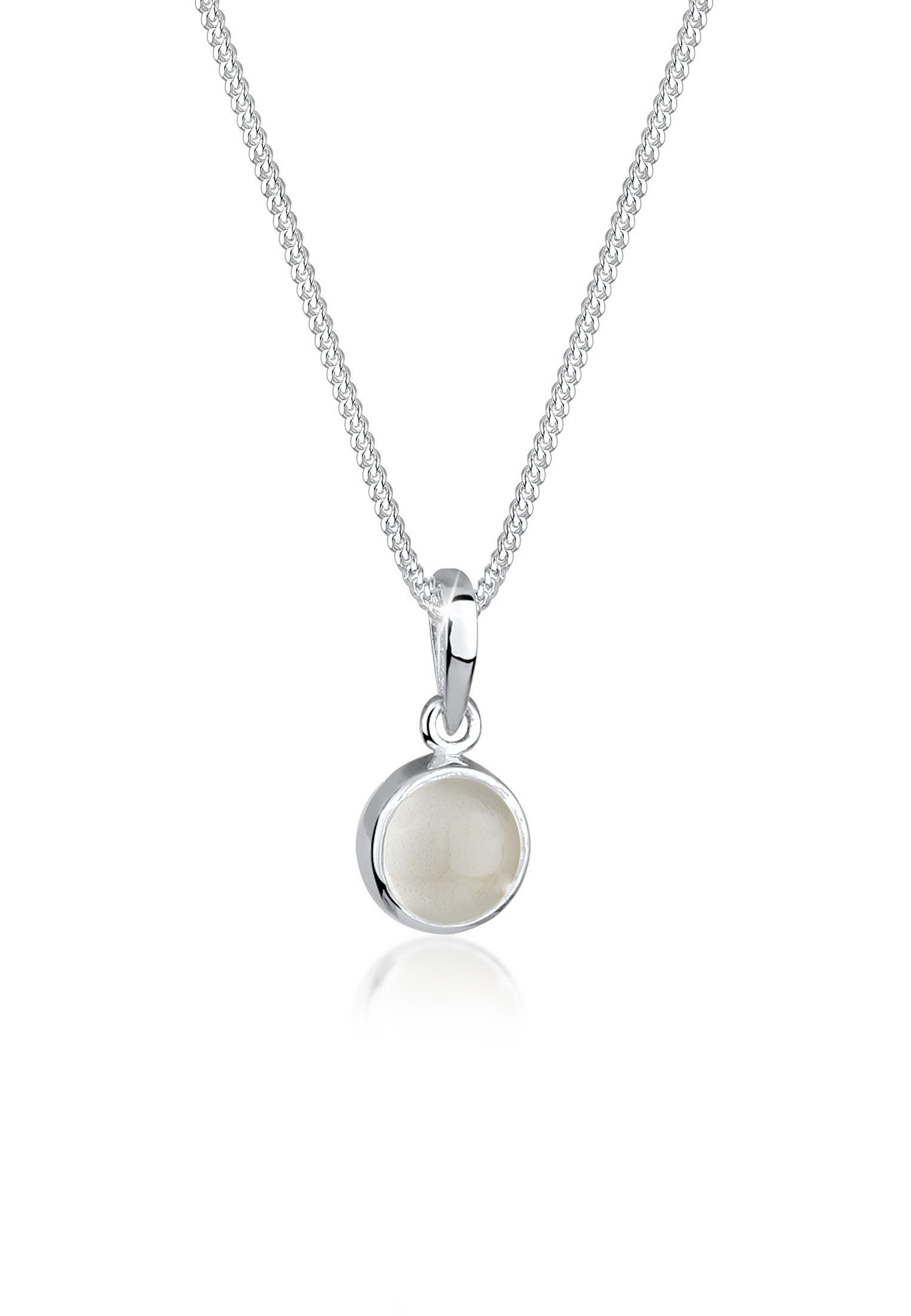 Elli Kette mit Anhänger Klassik Mondstein günstig online kaufen