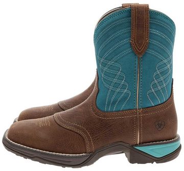 Ariat ANTHEM SHORTIE Braun Grün Stiefel