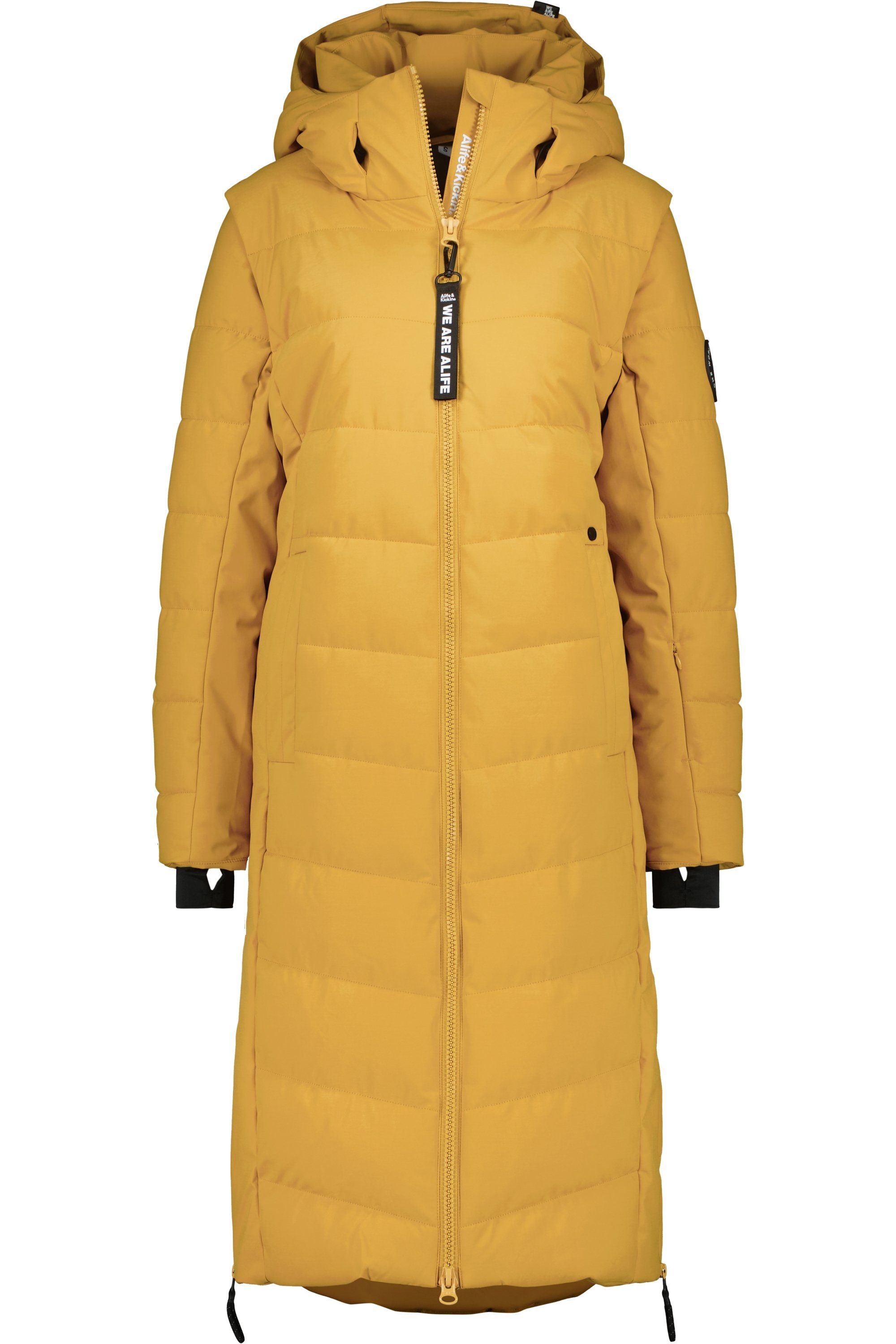 Winterjacke Coat Steppjacke, Alife A & Kickin Winterjacke Puffer camel NellyAK Damen