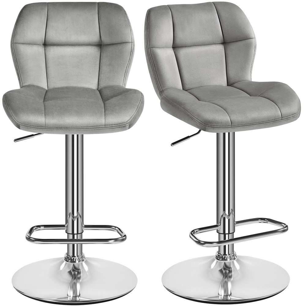 Yaheetech Barhocker 360° Drehbare Hocker mit Fußstütze (2 St), 1/2/4/6er-Se günstig online kaufen