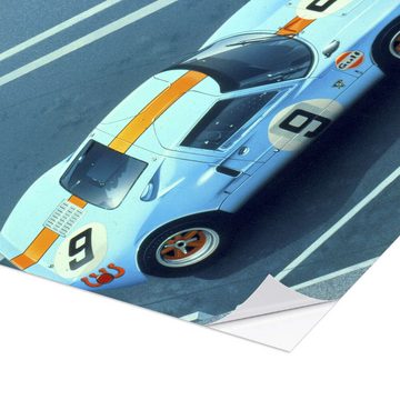 Posterlounge Wandfolie Gavin Macloud, Le Mans '68, Illustration