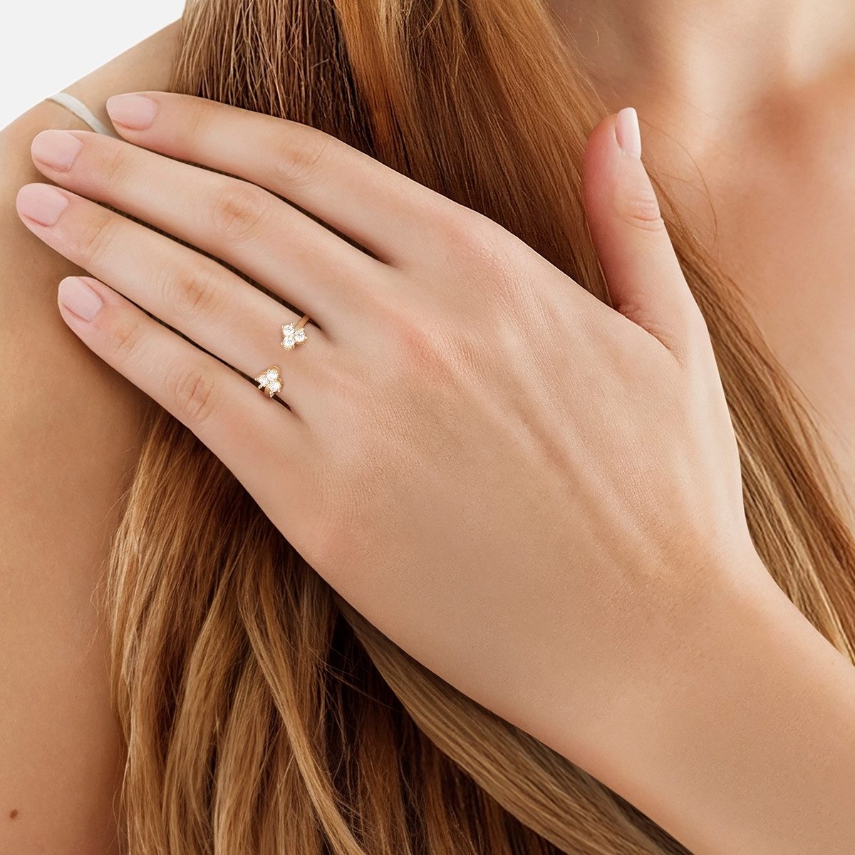 Glanzstücke München Fingerring GSM1941 (1-tlg), aus Sterling Silber