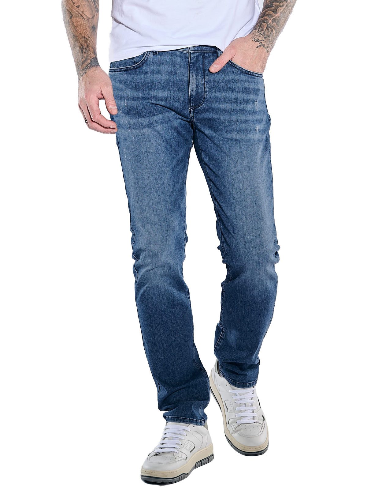 emilio adani Stretch-Jeans Super-Stretch-Jeans slim fit günstig online kaufen