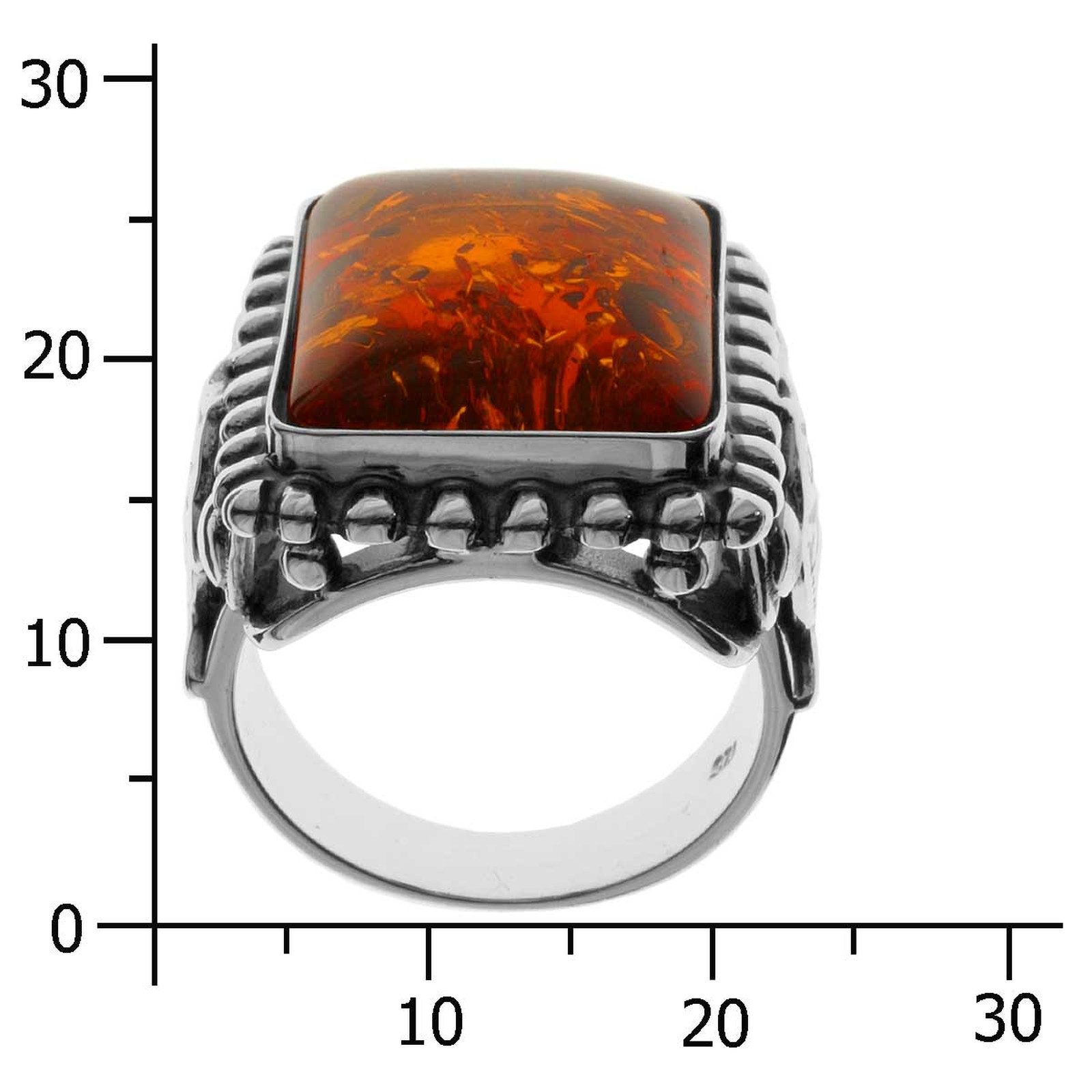 OSTSEE-SCHMUCK Fingerring Ostsee-Schmuck Ring Fischland 18x15 mm Ring Fischland 18x15 mm (1-tlg) – Bild 4 von 5