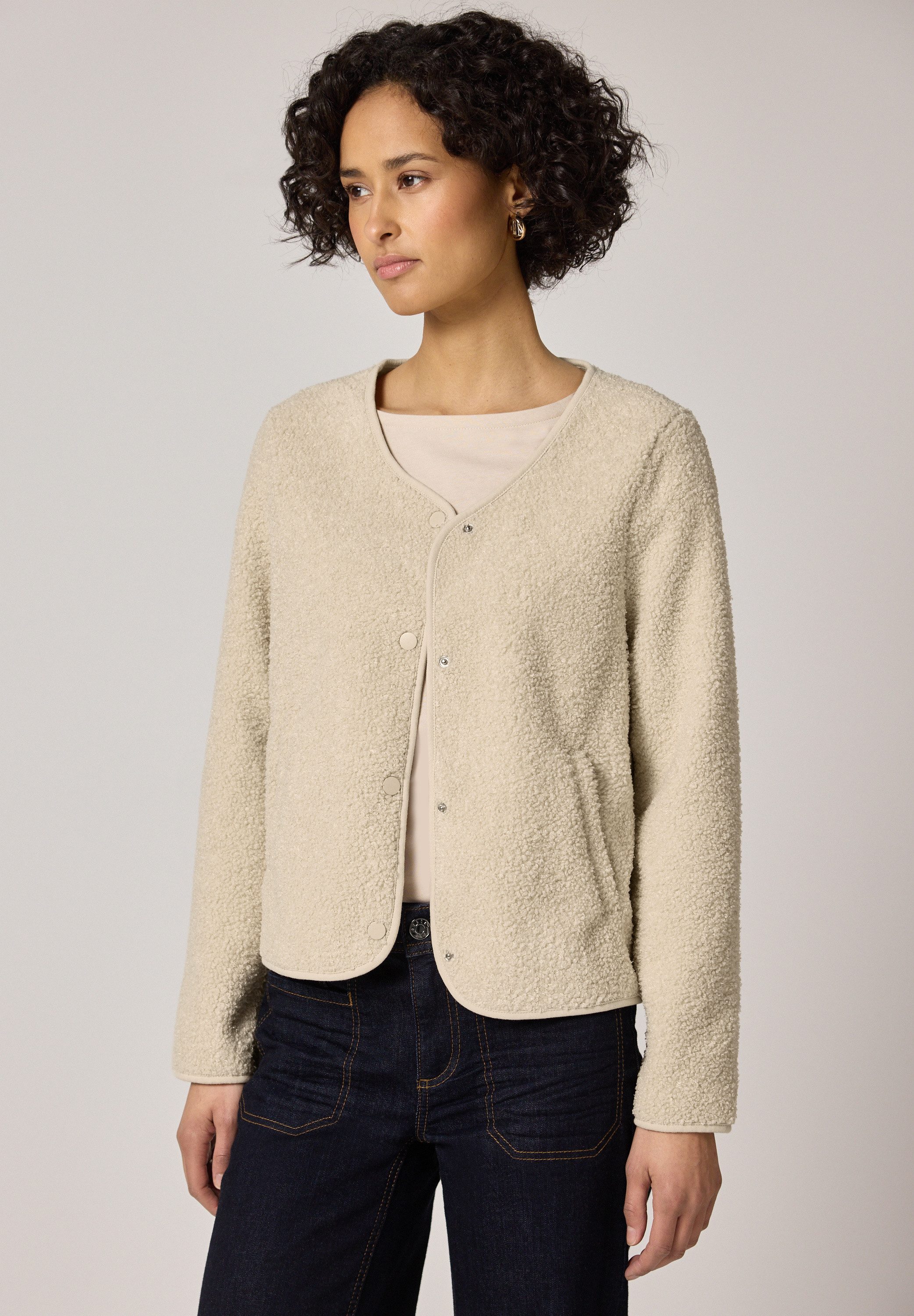 STREET ONE Cardigan mit V-Ausschnitt