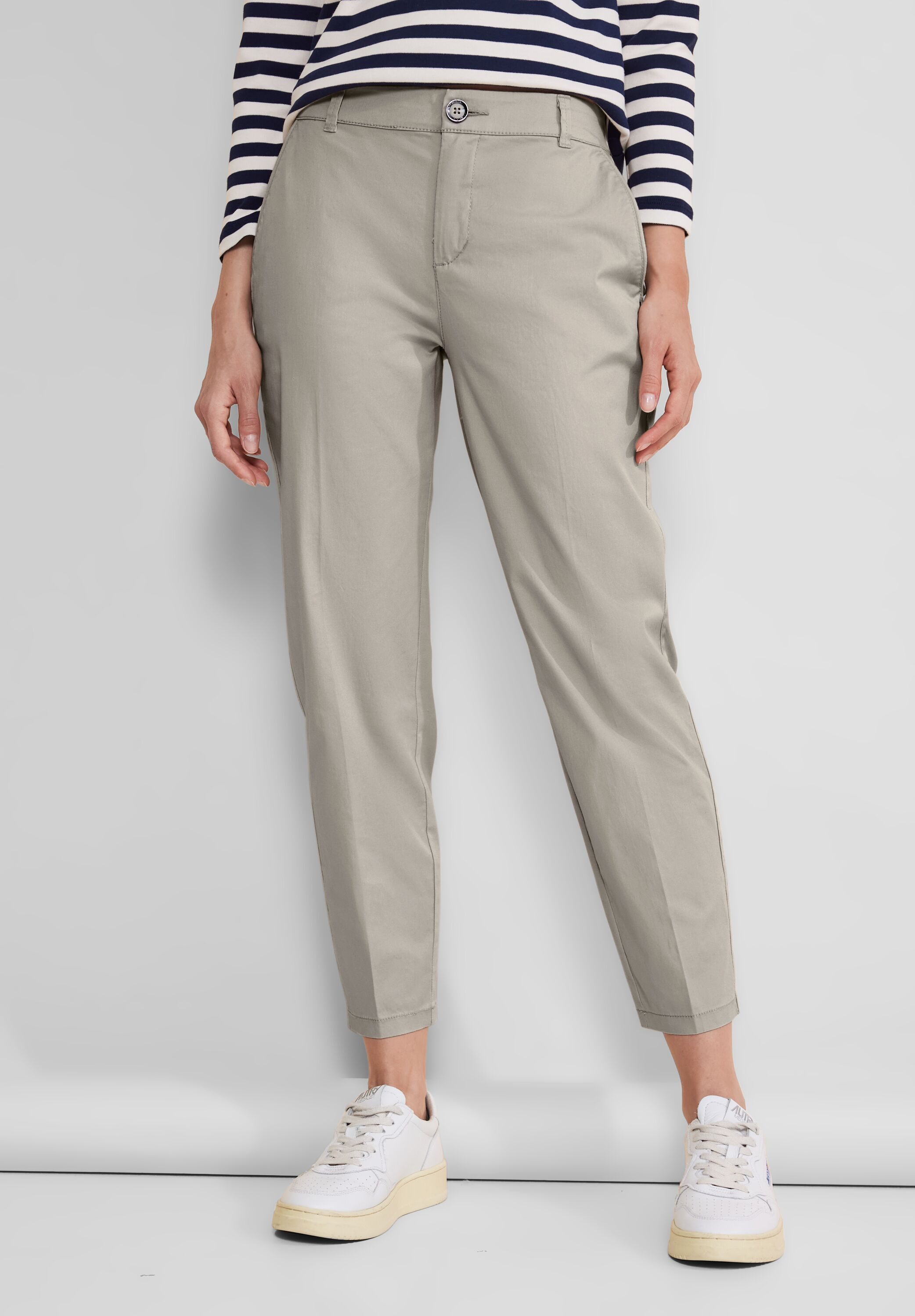 STREET ONE Chinohose lässig