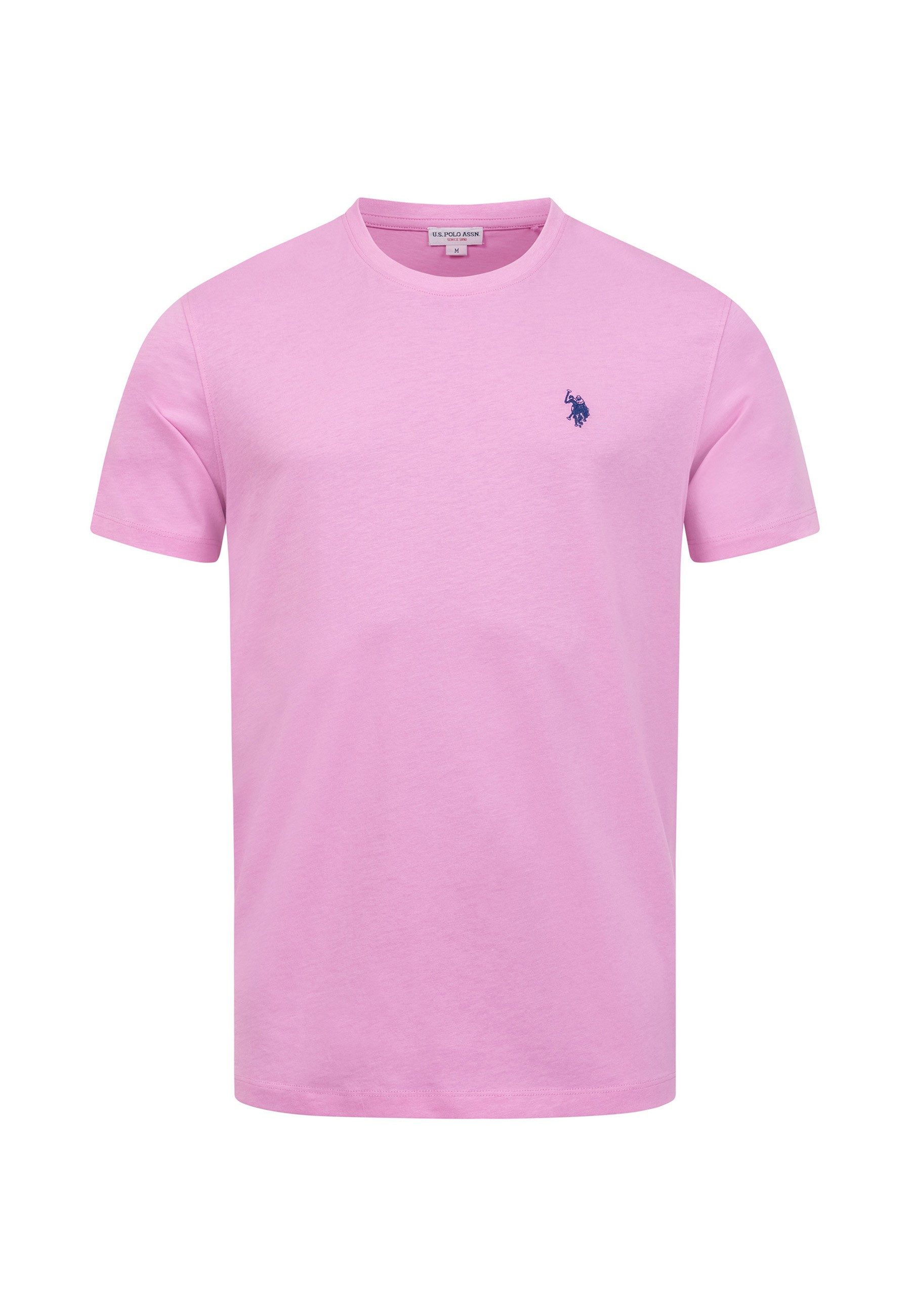 T-Shirt USCaaleb – Herren Basic mit Rundhalsausschnitt