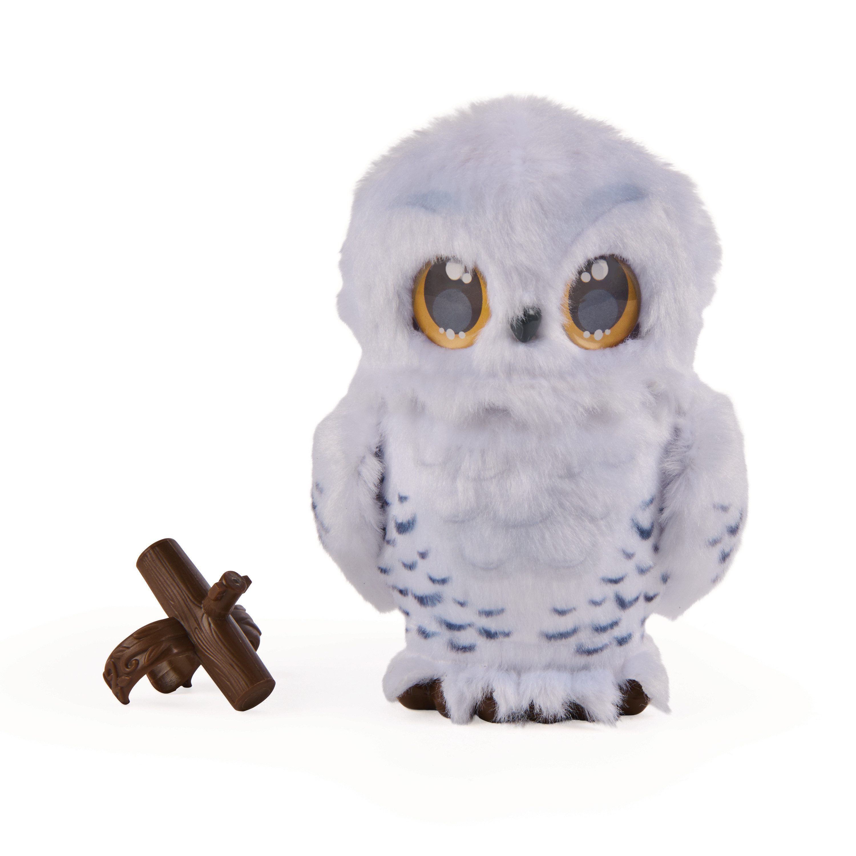 Spin Master Kuscheltier Wizarding World - Mini Hedwig (Interaktive Eule), mit Sound