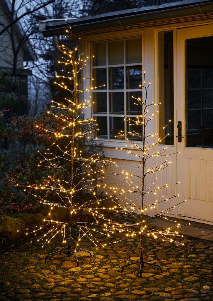 Sirius LED Baum Sirius LED Baum Isaac Tree beschneit Outdoor, LED fest integriert, Warmweiß