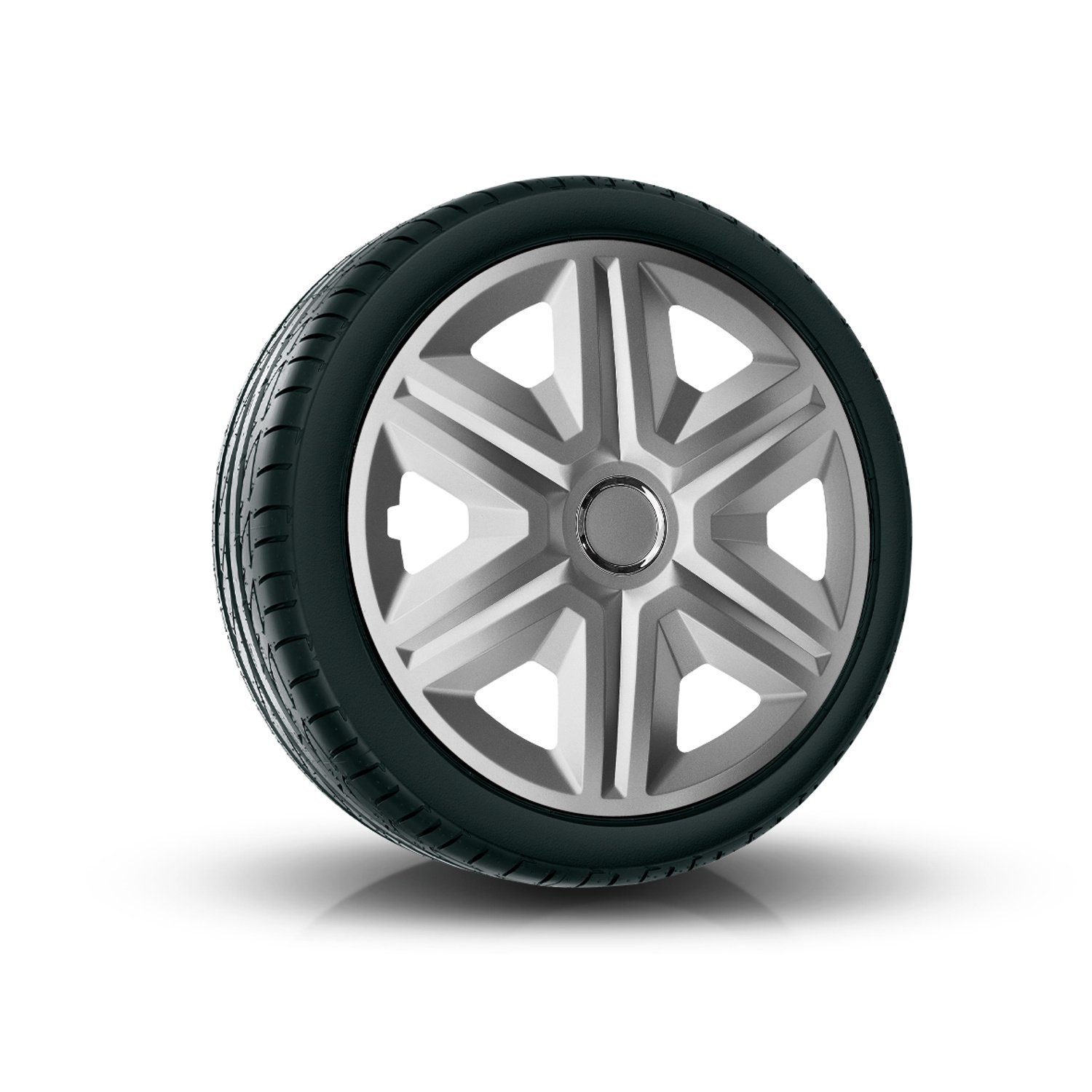 NRM Radkappen FAST, 16 in Zoll, (4-St) Universal Radkappen Radzierblenden 4 Stück 16"