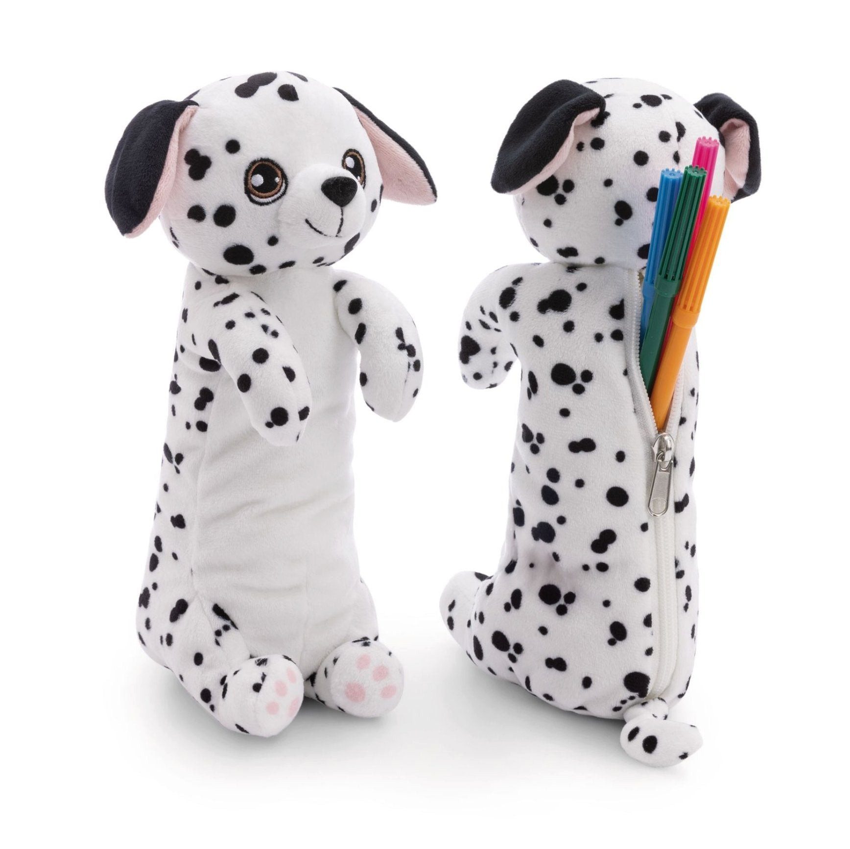 Nici Пеналы Kuschlige Plüsch Federmappe Hund Dalmatiner Pouchimals