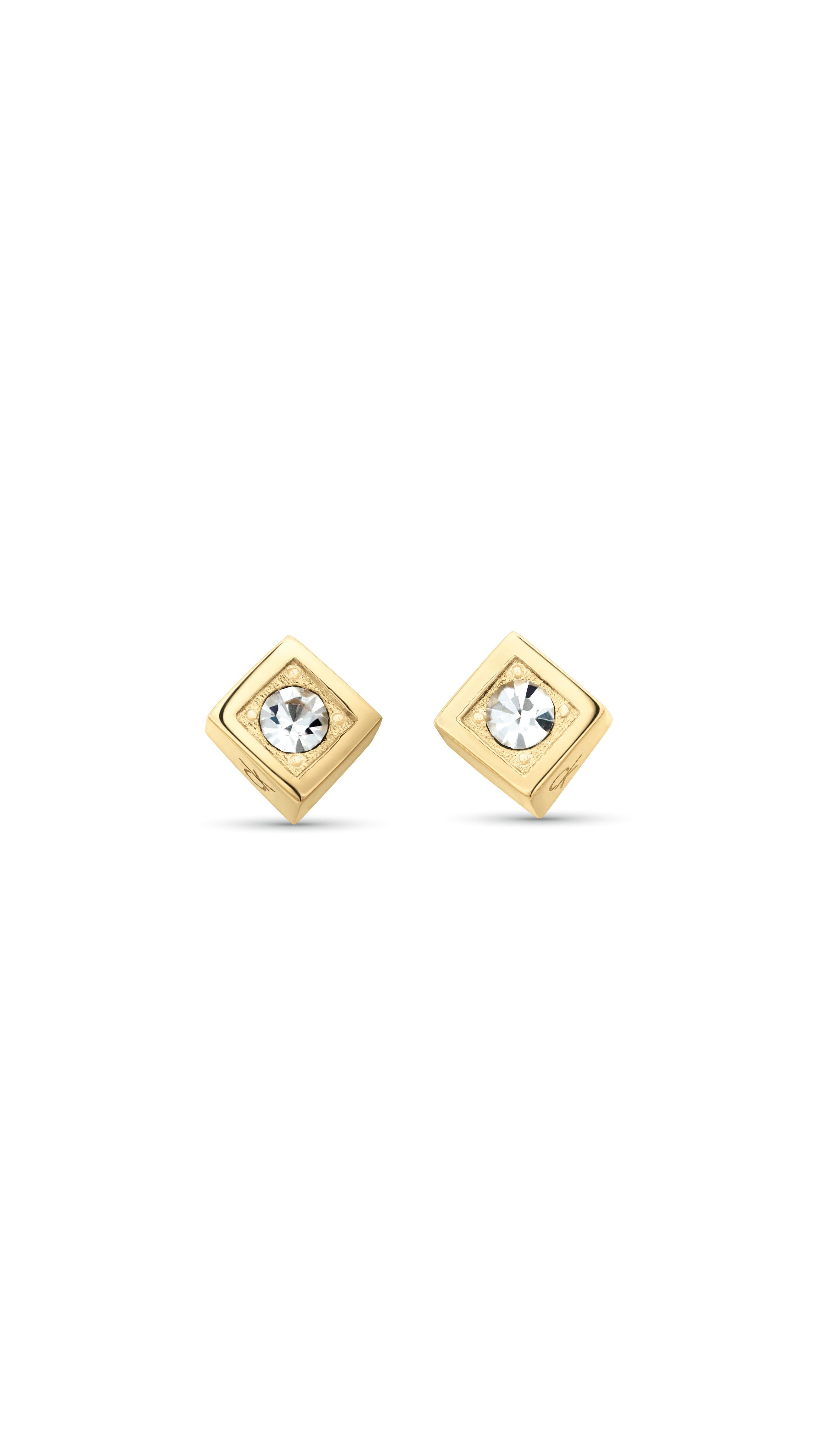 Calvin Klein Paar Ohrstecker WOMEN'S EARRING STUDS, mit Glasstein