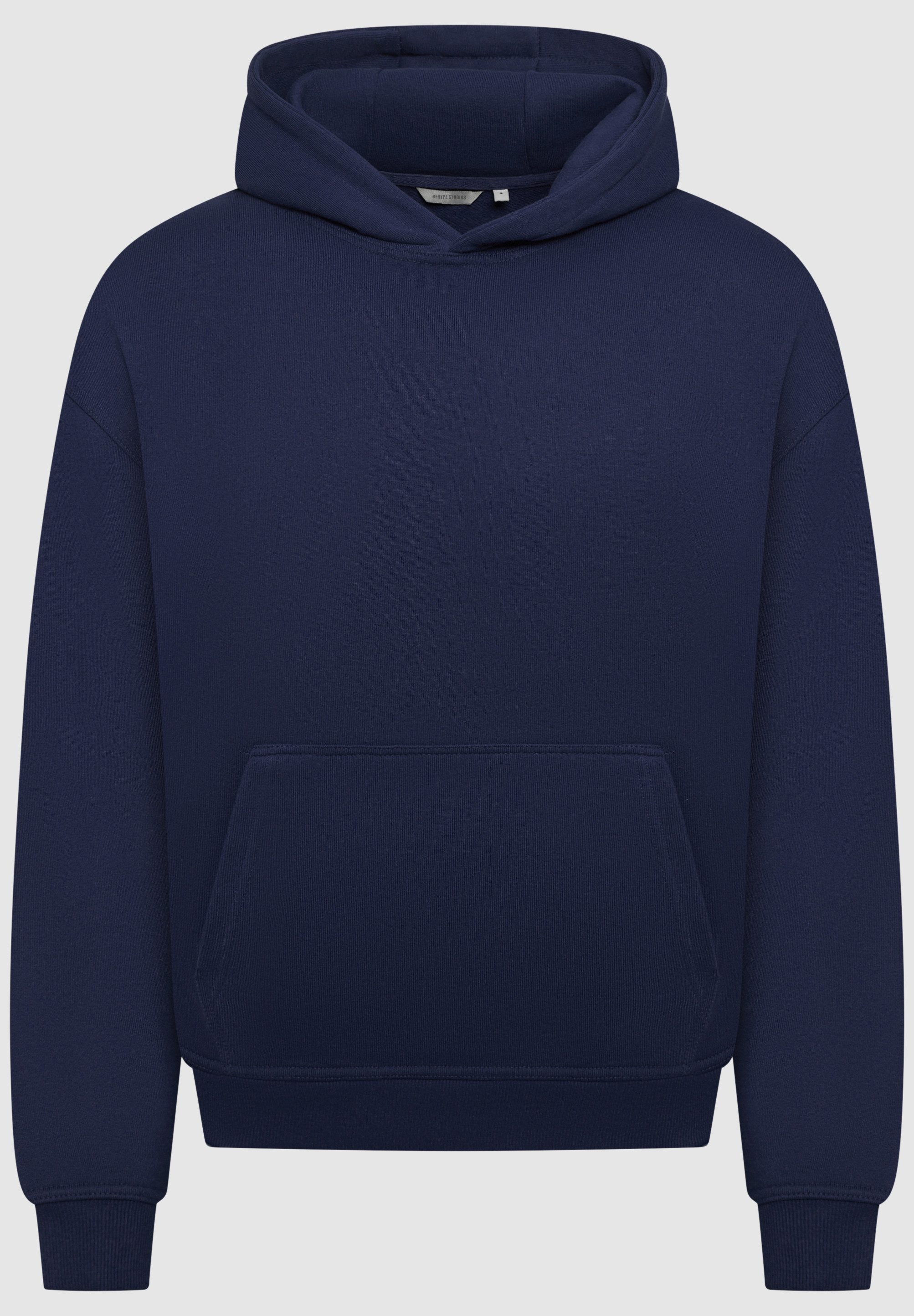 BEHYPE STUDIOS Hoodie IM OVERSIZE FIT Herren Cord-less Kapuzenpullover lockeres Kapuzen-Sweatshirt Sweater