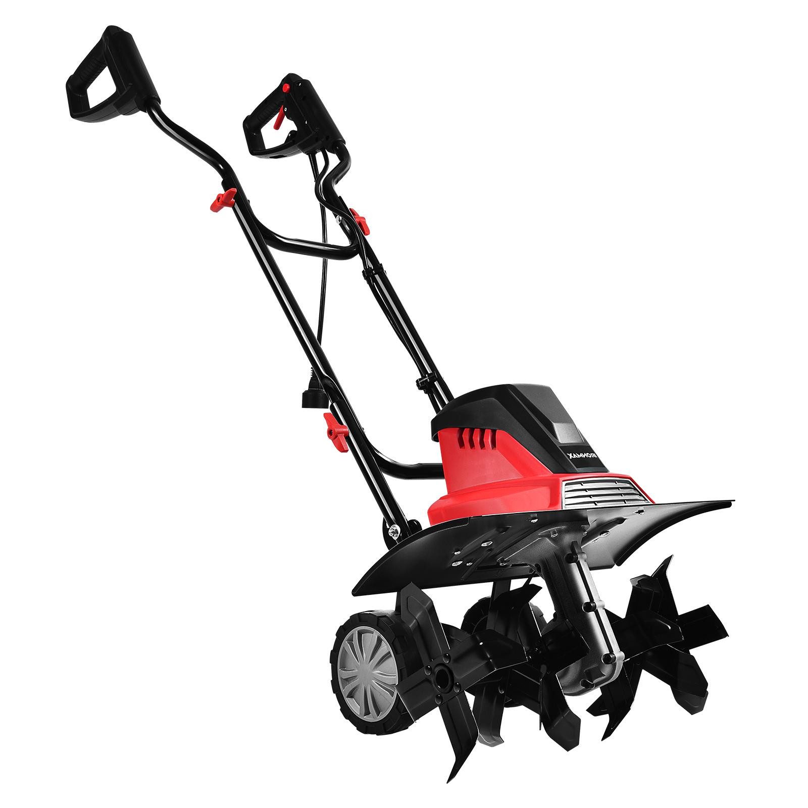 KOMFOTTEU Elektromotorhacke Gartenfräse, 43,00 cm Schnittbreite, 1500W, 2 Sicherheitssystem